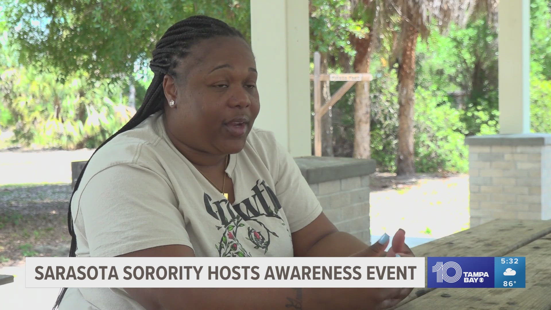 10 Tampa Bay reporter Adaure Achumba shares how a local sorority is partnering with advocacy groups to help survivors find their voice.