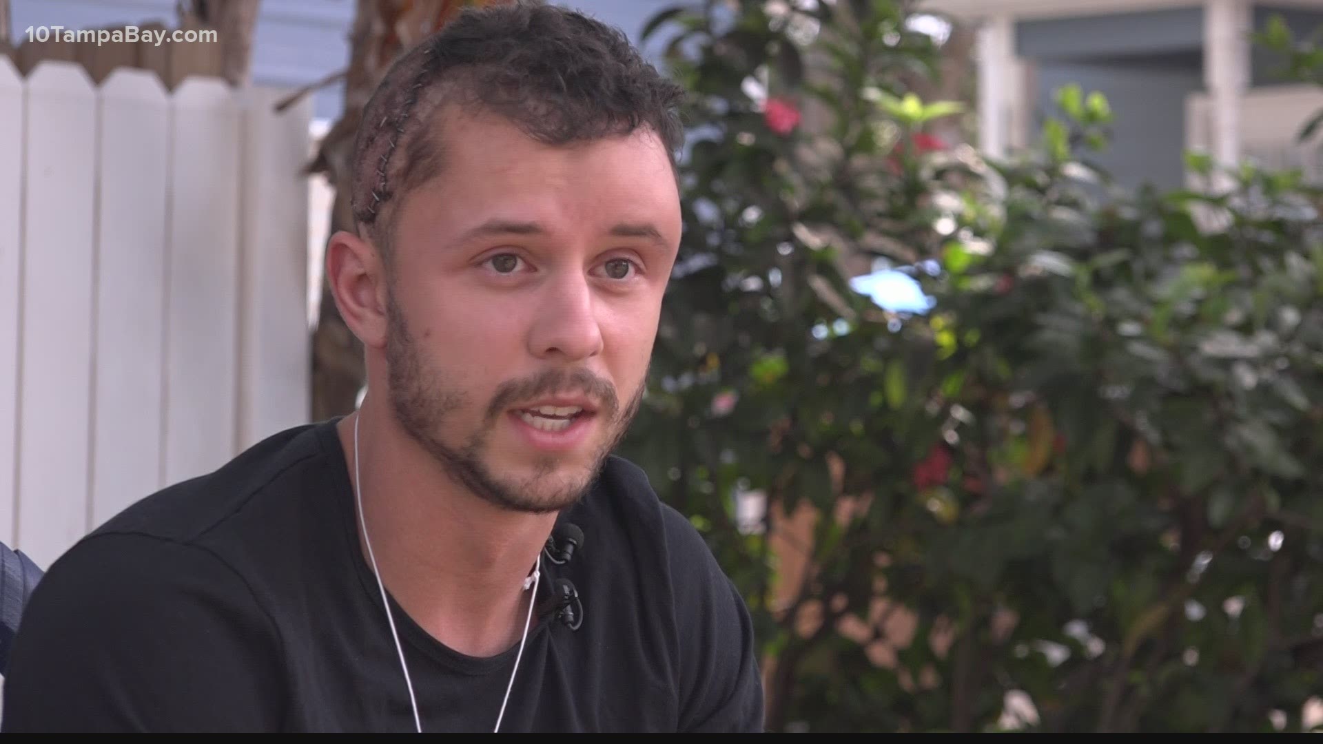 Jeffery Heim was bit in the head by a gator in the Myakka River.