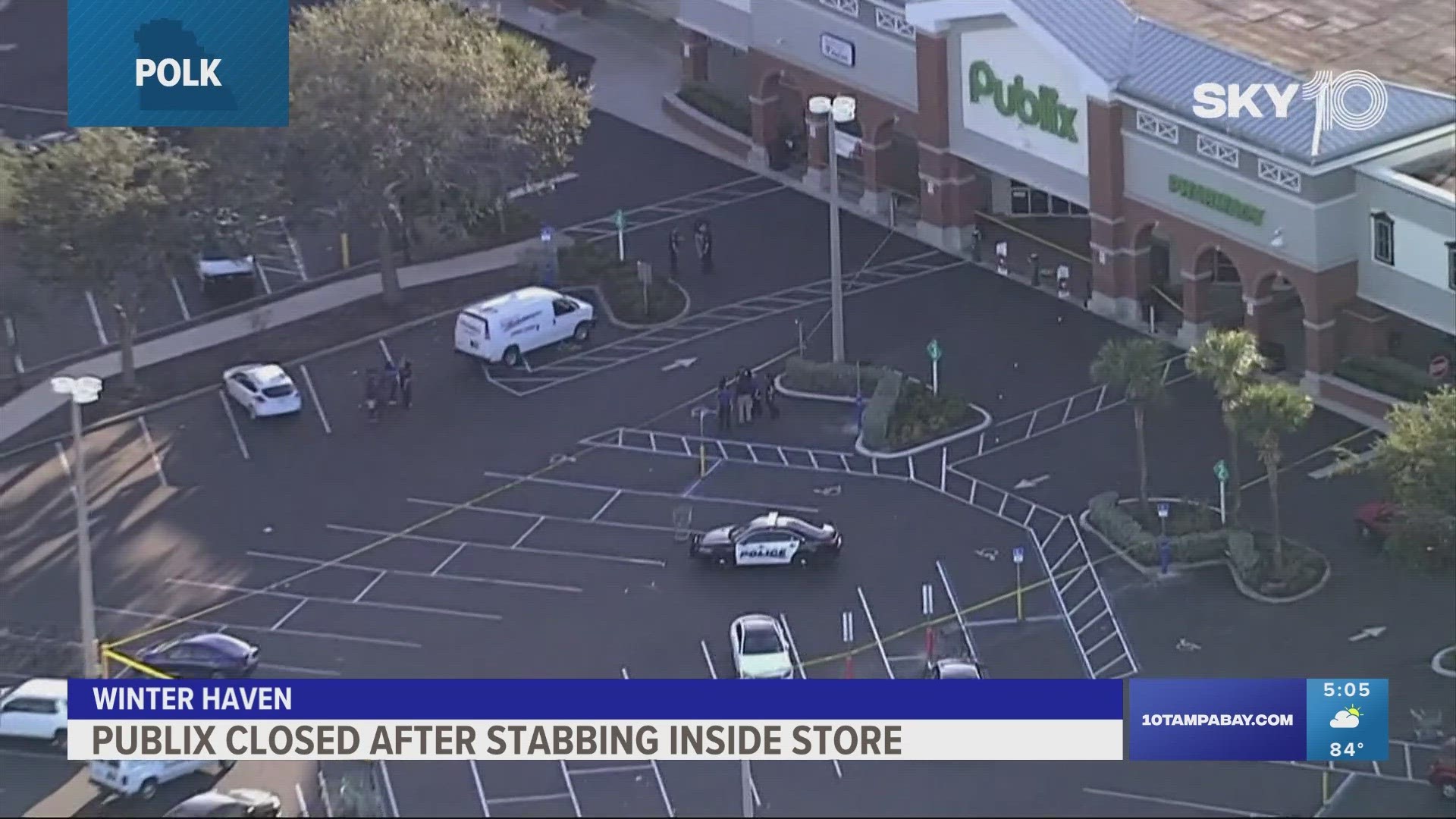 While the investigation into the stabbing is ongoing, the Publix store at 1395 Sixth Street NW is closed.