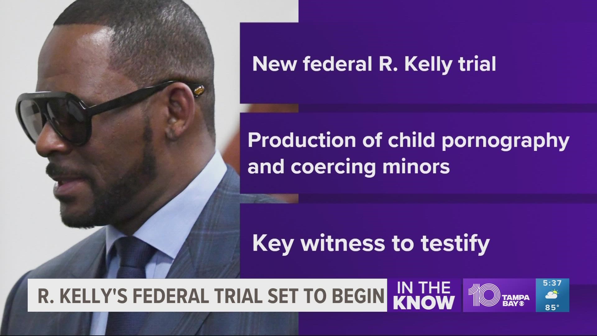 1920px x 1080px - R Kelly facing trial on charges he fixed previous child porn case | wtsp.com