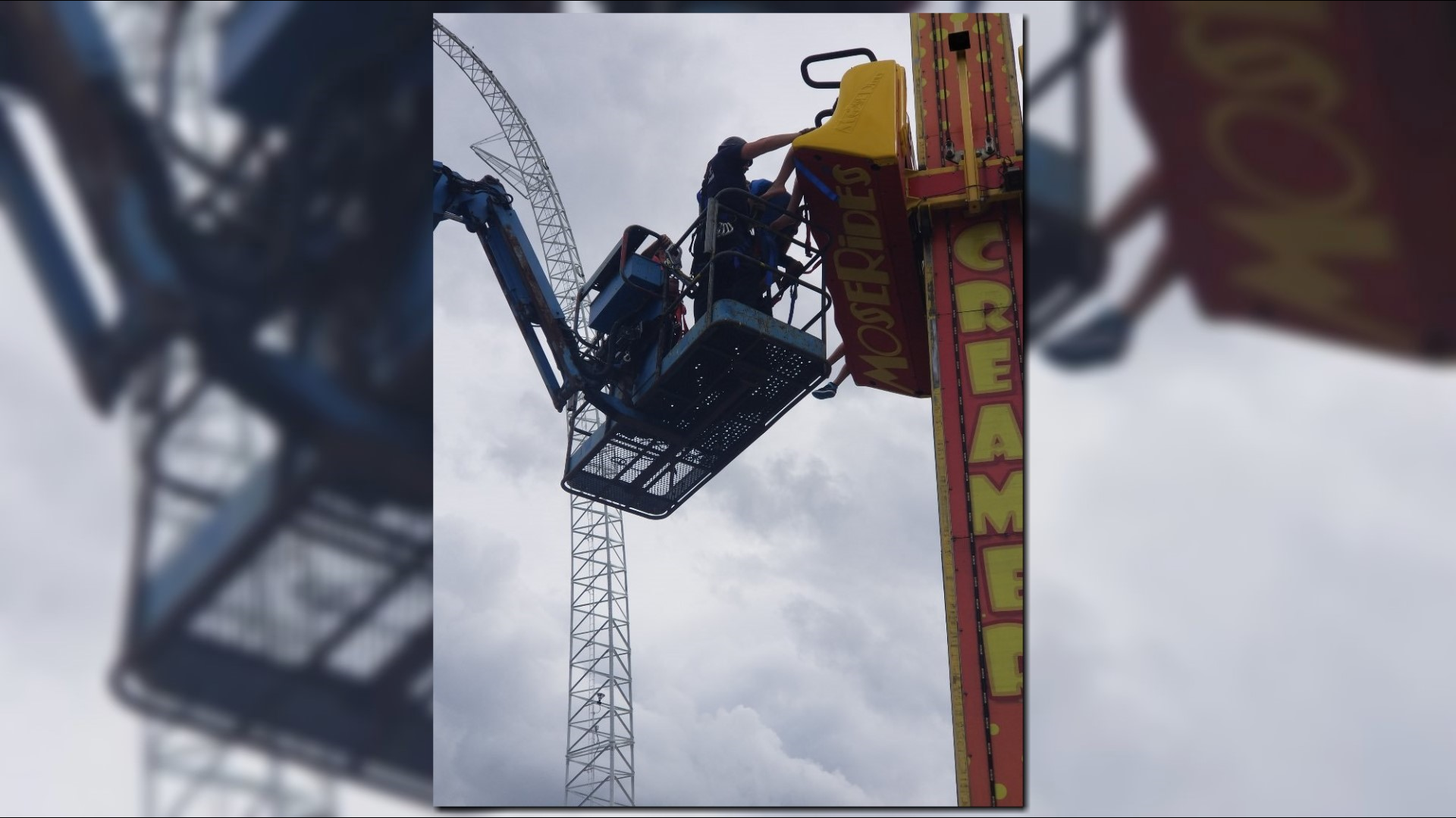 Seven rescued from amusement park ride in Orlando | wtsp.com