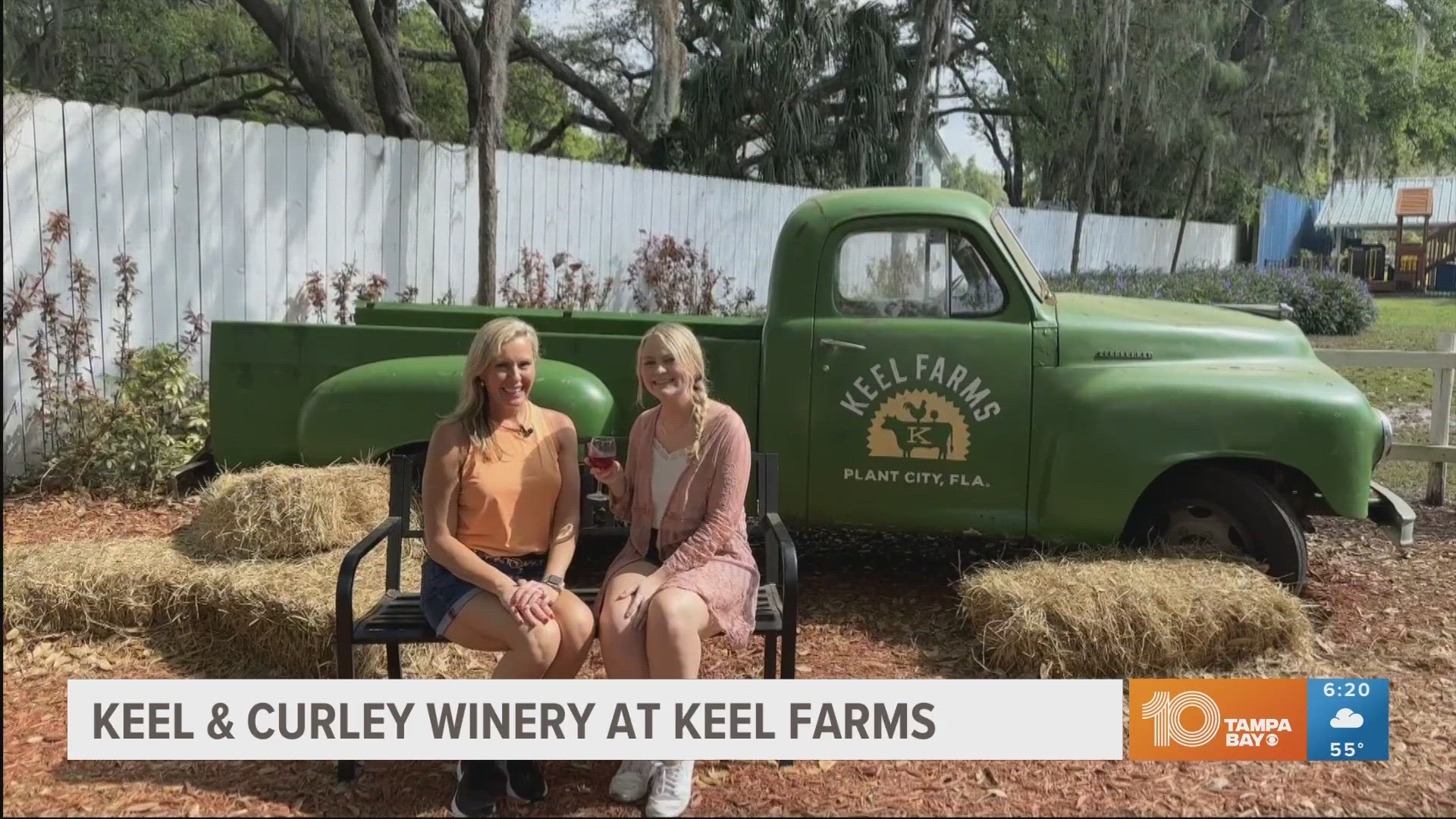 Along with tours of the Keel and Curley Winery, there are tours of the farm and blueberry fields and even visits with animals.