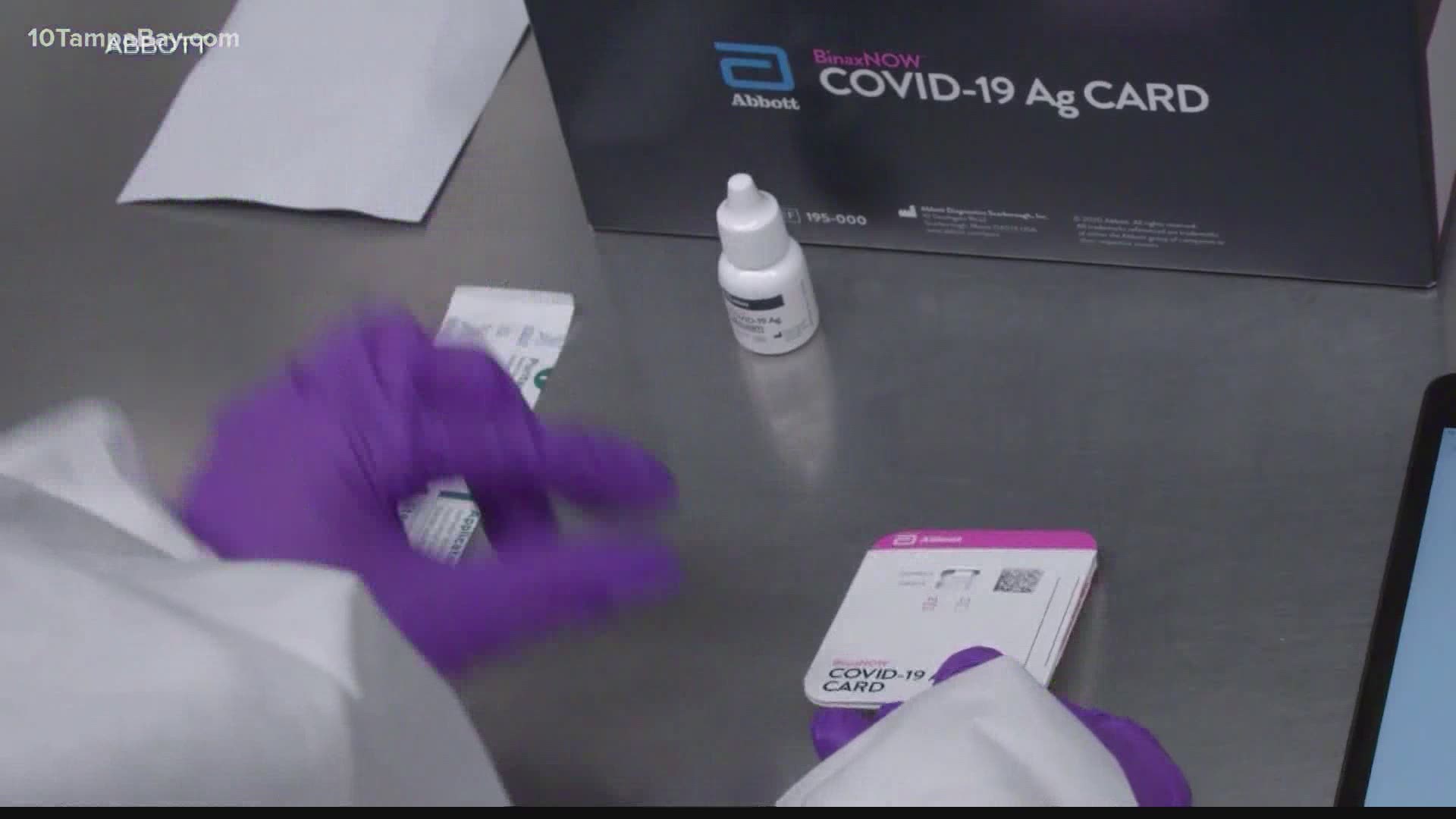 Fda Approves 5 Covid 19 Test That Takes 15 Minutes For Results Wtsp Com