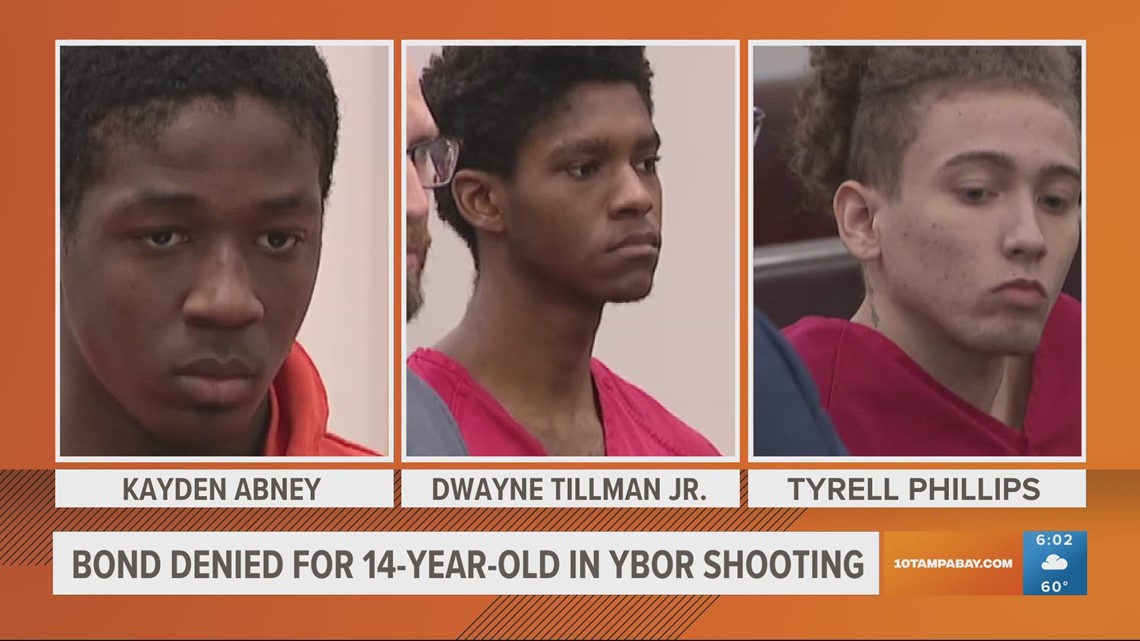 Bond denied for 14-year-old accused in Ybor shooting | wtsp.com