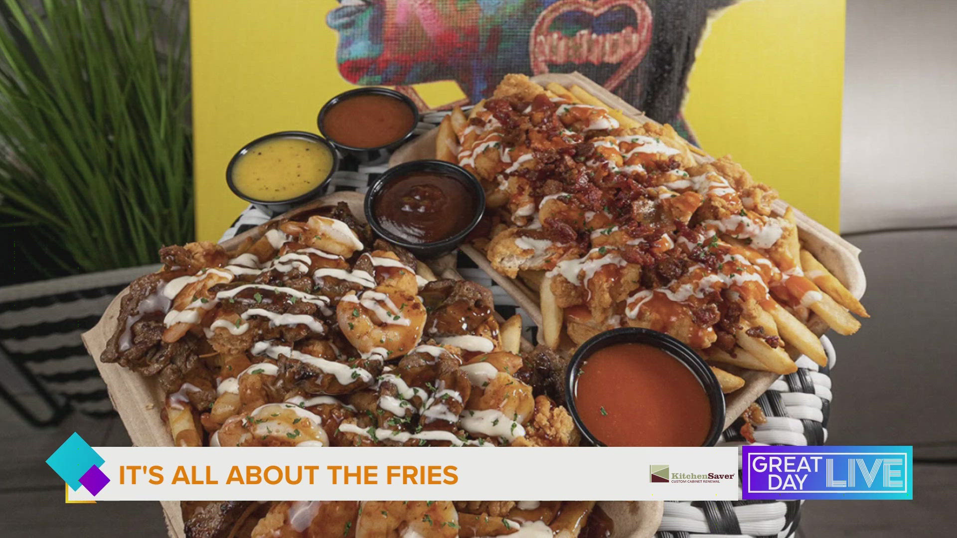 The fries are the main course at The Flipn' Fries Factory, a family-owned restaurant at Krate at the Grove in Wesley Chapel.