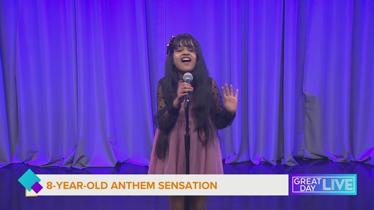 8-year-old singing sensation