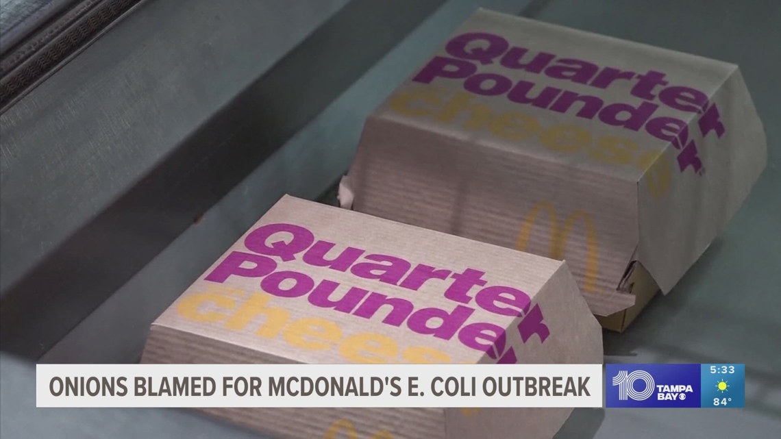 McDonald's Says Onions From California-based Produce Company Linked To ...