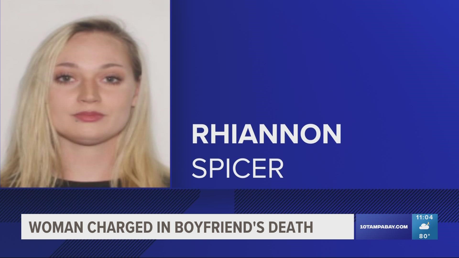 Rhiannon Spicer is reportedly being charged with 2nd degree murder.