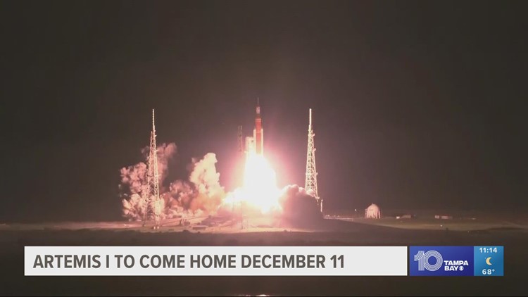 Splashdown: NASA prepares for the return of Artemis I Orion capsule