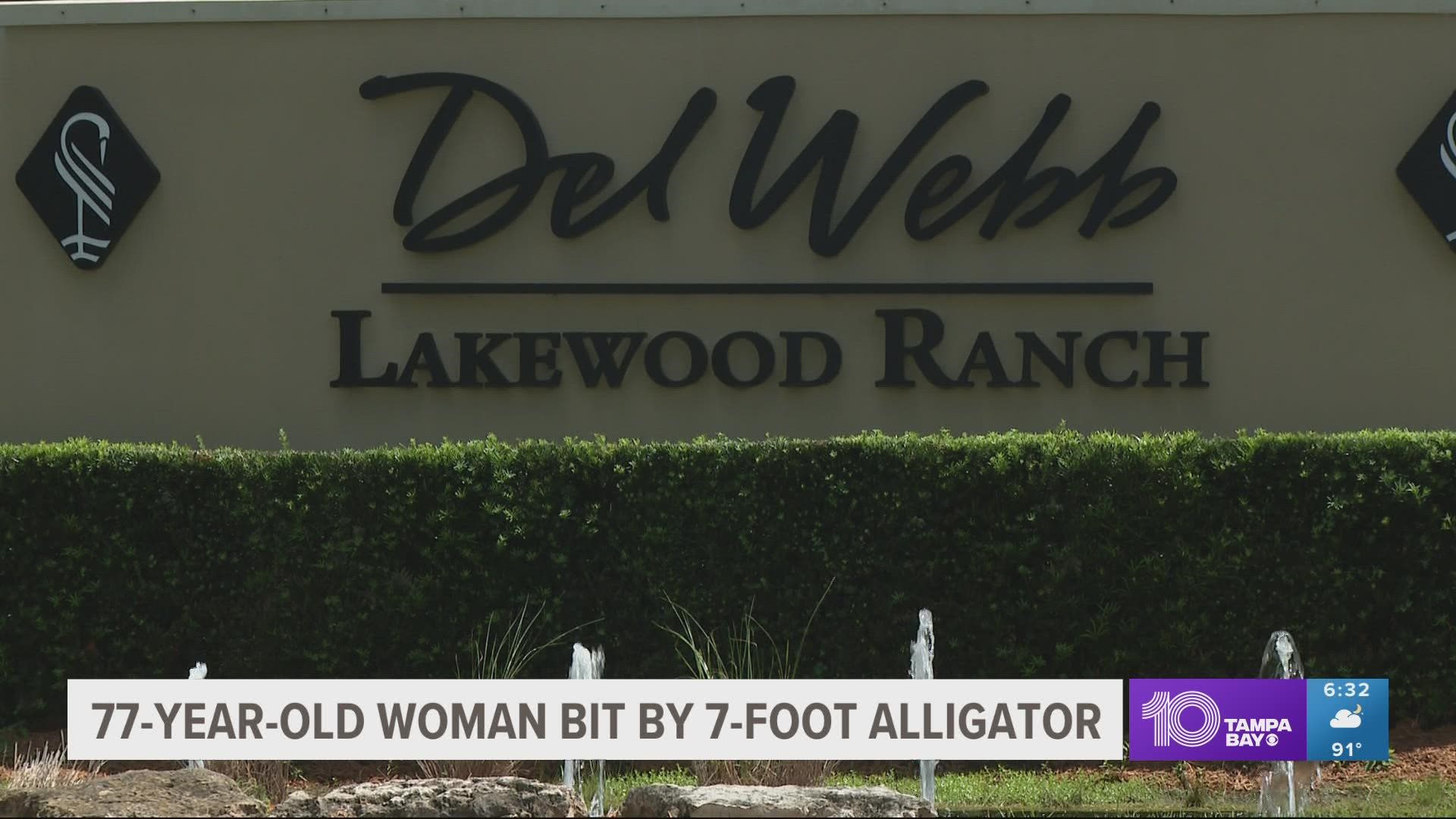 FWC said the incident happened near a pond in a gated community near the intersection of Ellsworth Avenue and Chester Trail.