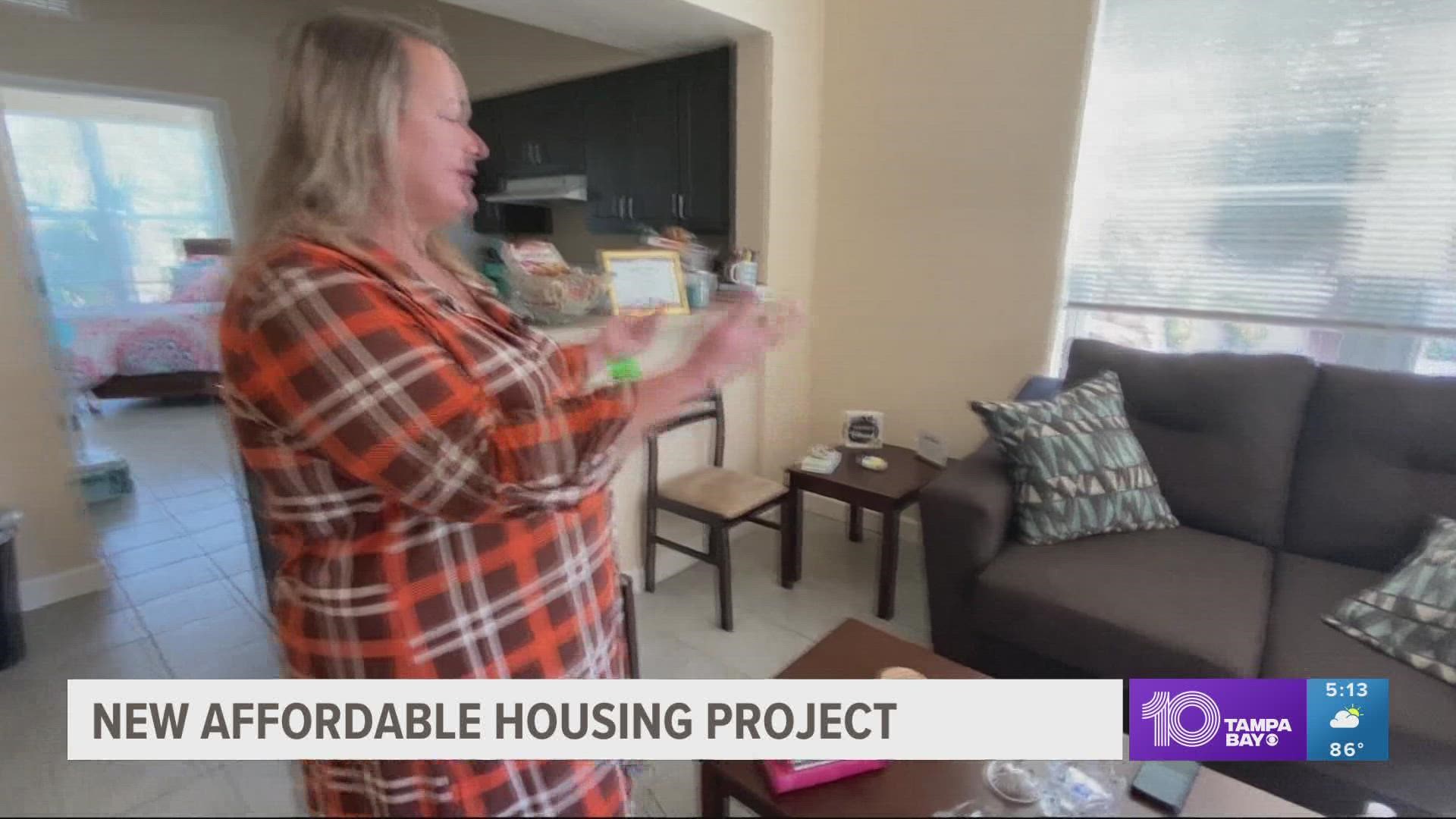 The recent project from Boley Centers will house individuals and families who are homeless or with disabilities.