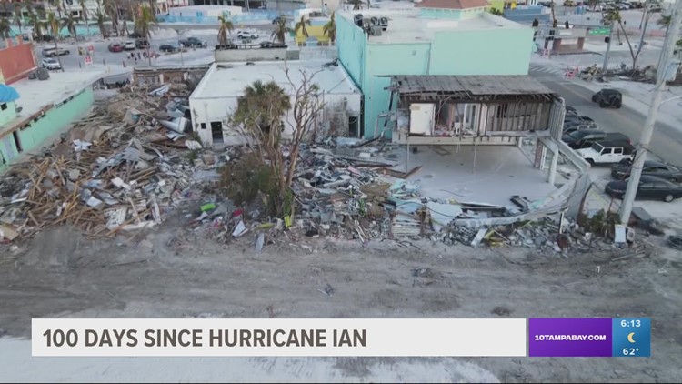 100 days after Hurricane Ian, many survivors still struggling to get back to normal