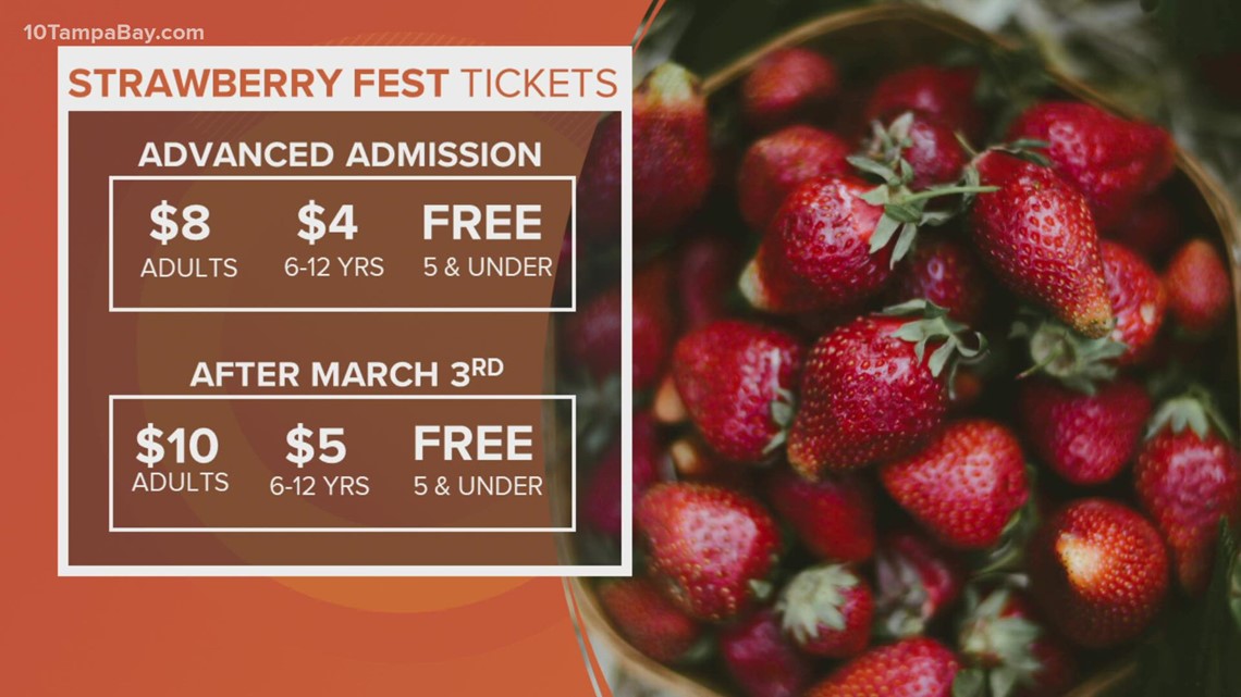 Strawberry Festival tickets go on sale Thursday