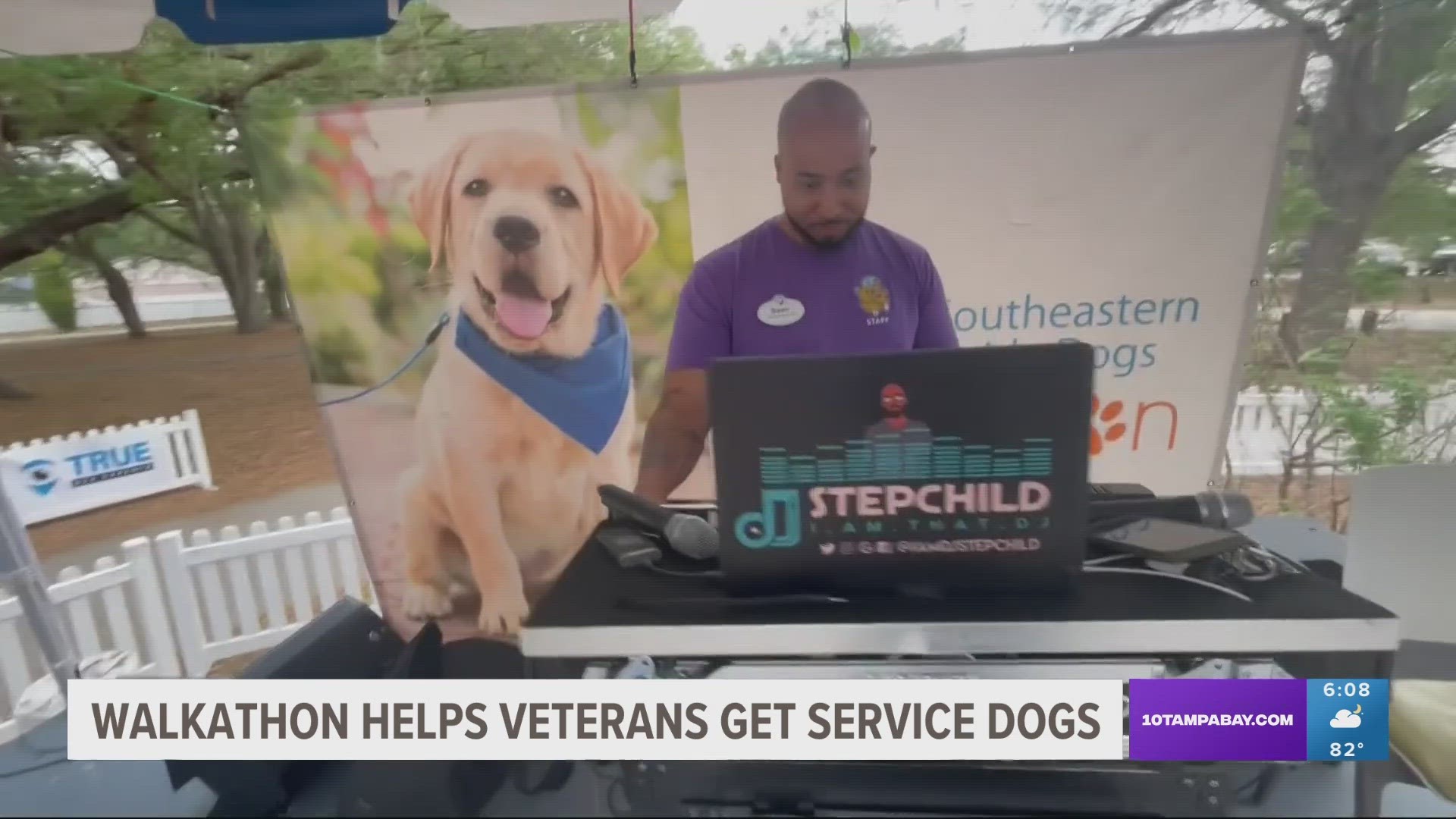 Southeastern Guide Dogs has paired thousands of veterans with guide and service dogs free of charge.