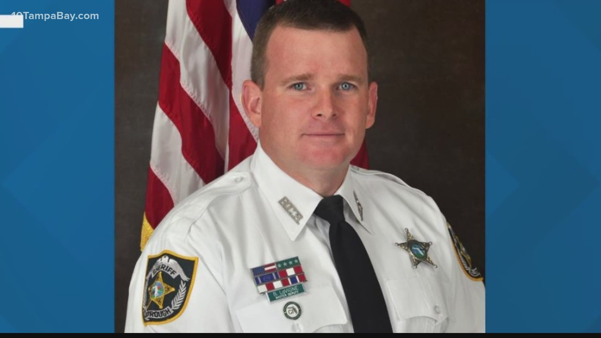 Corporal Brian LaVigne died Monday when a suspect, who was trying to get away from deputies, plowed into the driver's side of his cruiser on Lumsden Road.