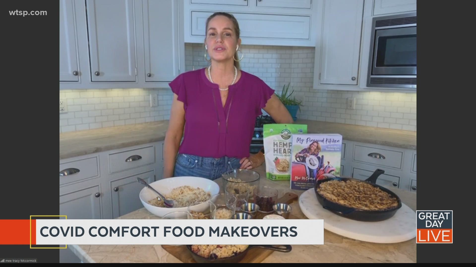 Comfort food makeovers: Better for you berry cobbler