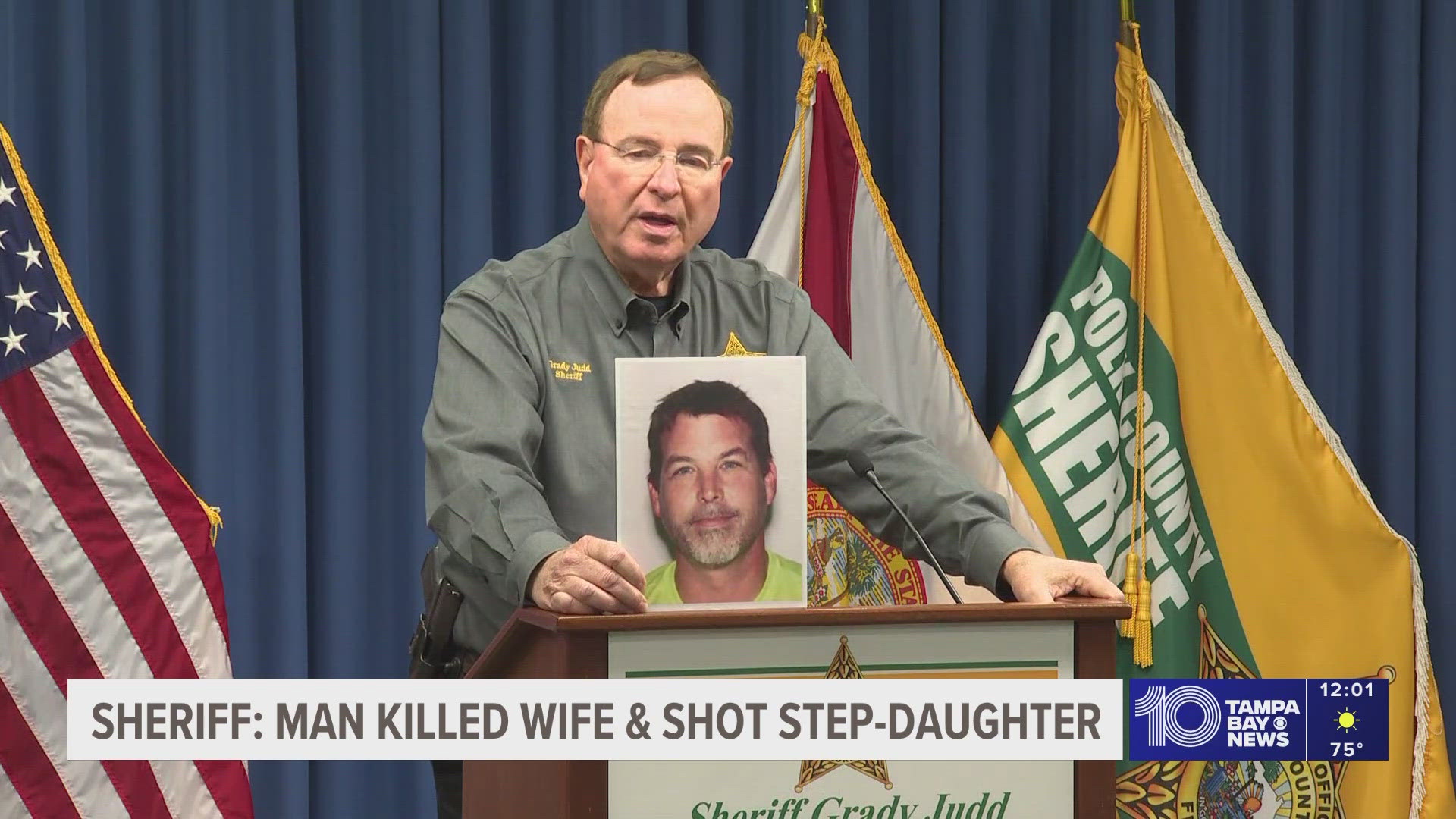 Sheriff: Polk County man killed wife, shot 13-year-old stepdaughter ...