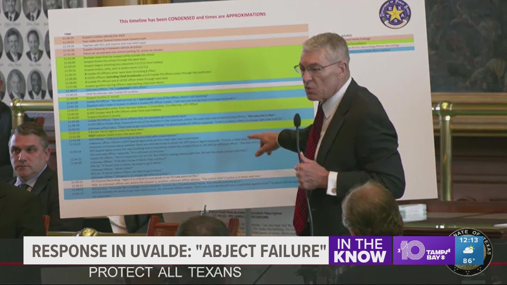 DPS Director Steve McCraw also said the officers never checked the classroom door to see if it was locked. It turned out, it could not be locked from the inside.