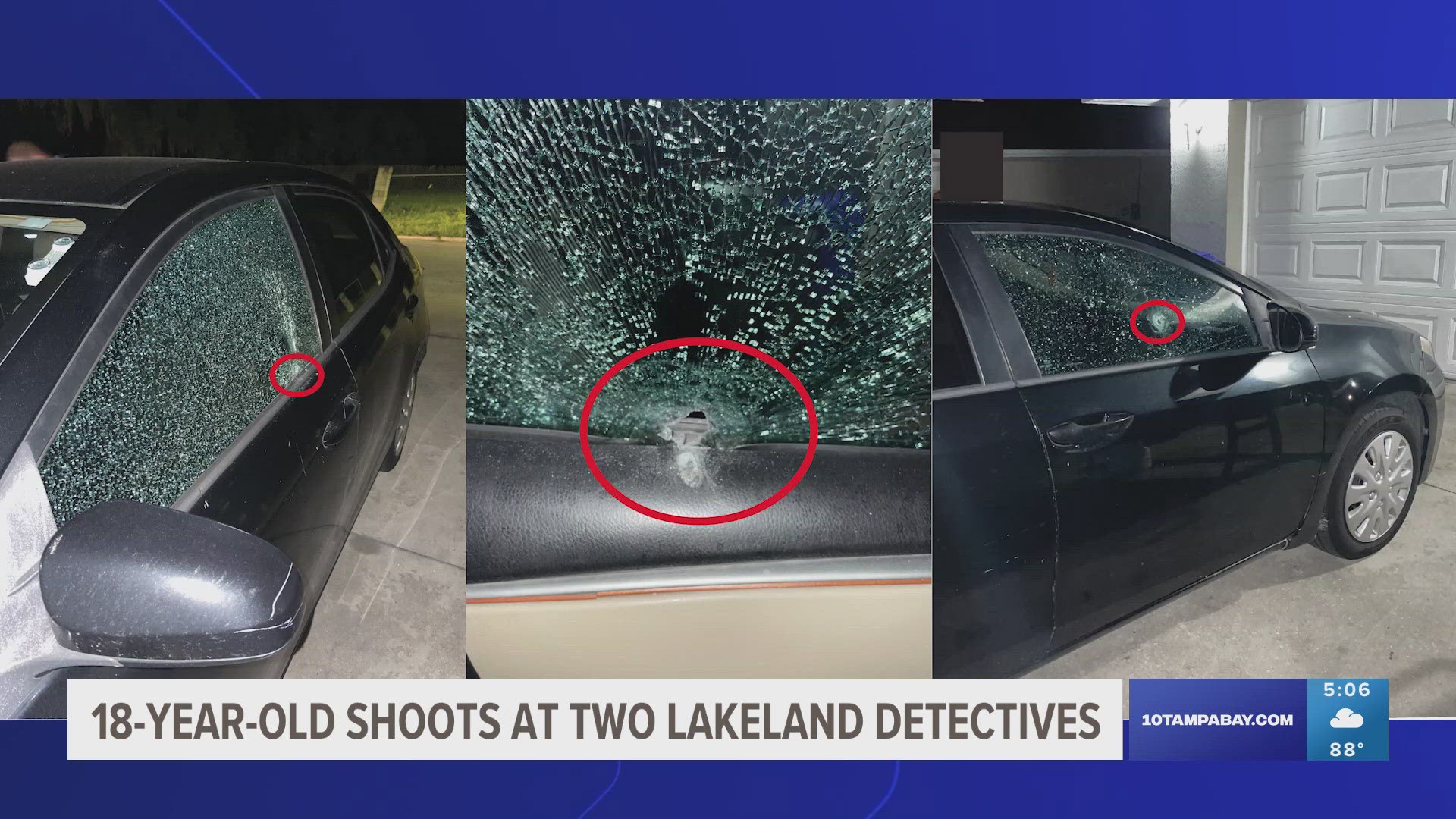 Arthur Williams, 18, is facing two counts of attempted murder while Abdul Little, 22, was arrested on separate charges by the Hillsborough County Sheriff's Office.