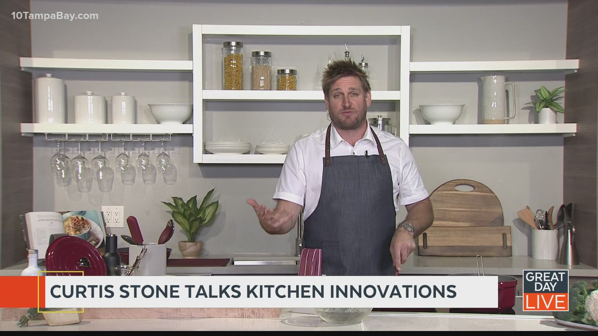 Chef Curtis Stone shares cooking tips