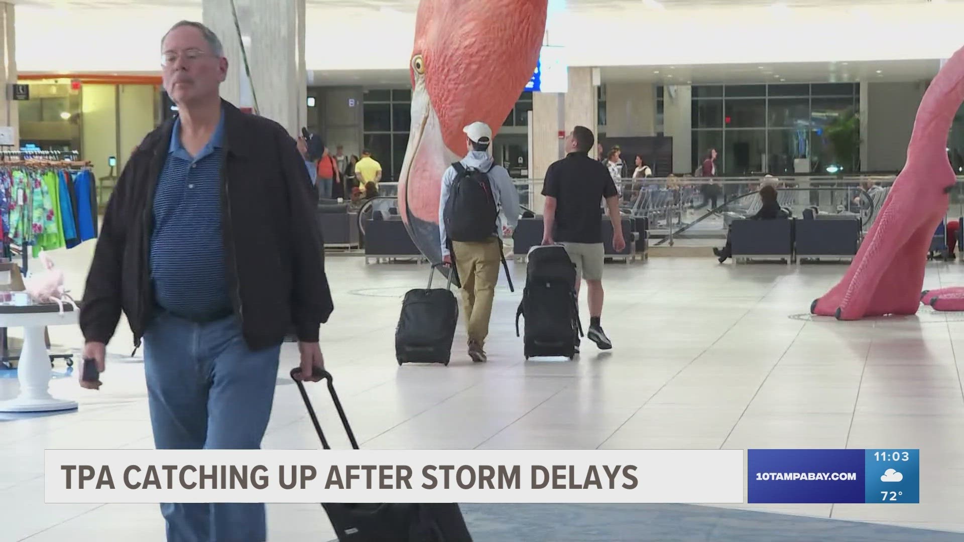 TPA also saw more than 40 cancellations.