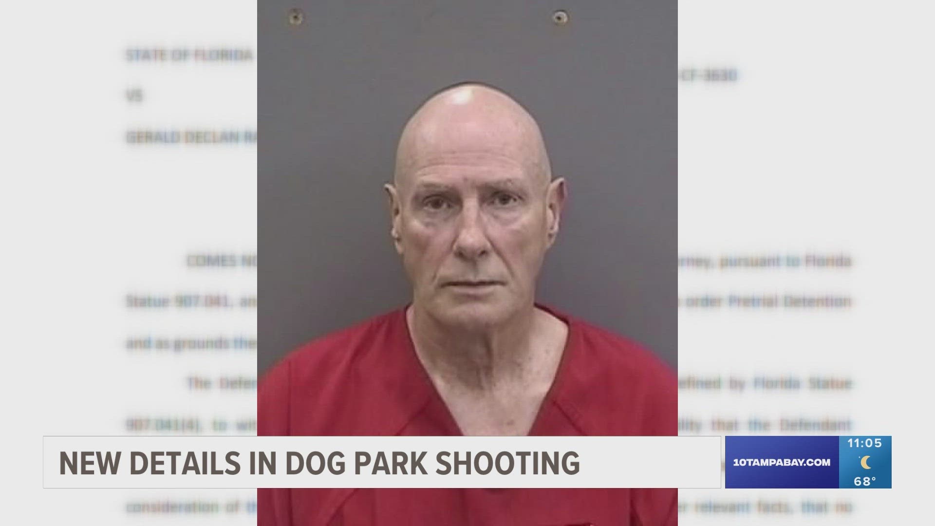 Gerald Radford faces second-degree murder over a fatal shooting at a dog park.