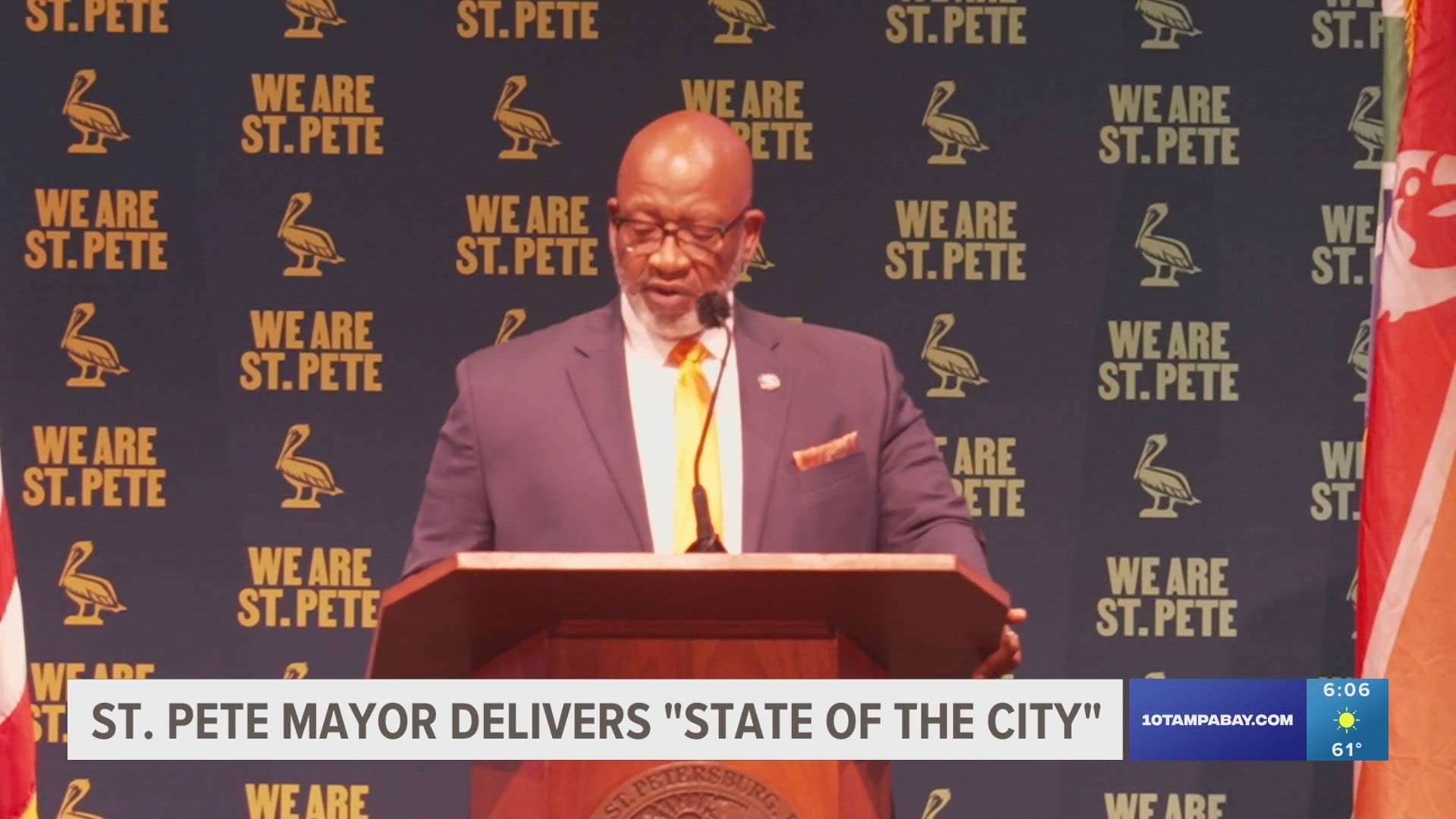 Mayor Ken Welch's 2023 progress report includes many achievements, with affordable housing and Rays stadium among the largest projects in the works.