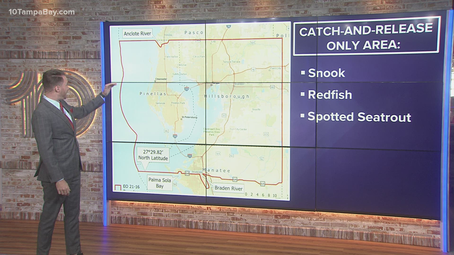 The catch-and-release restrictions begin Friday, July 16, and continue through Sep. 16.