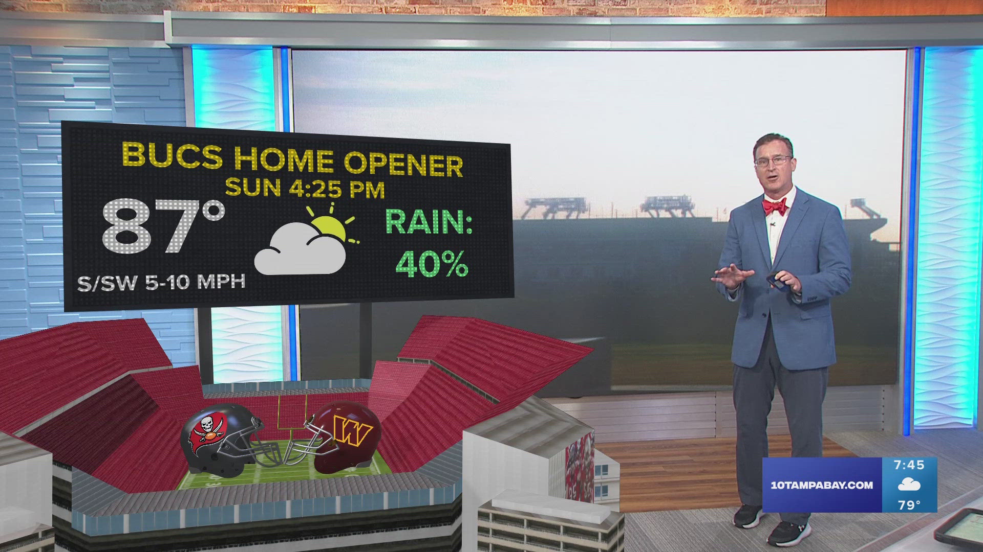 Meteorologist Mike Prangley helps you seize the sunshine and gets you ready for Game Day downpours.