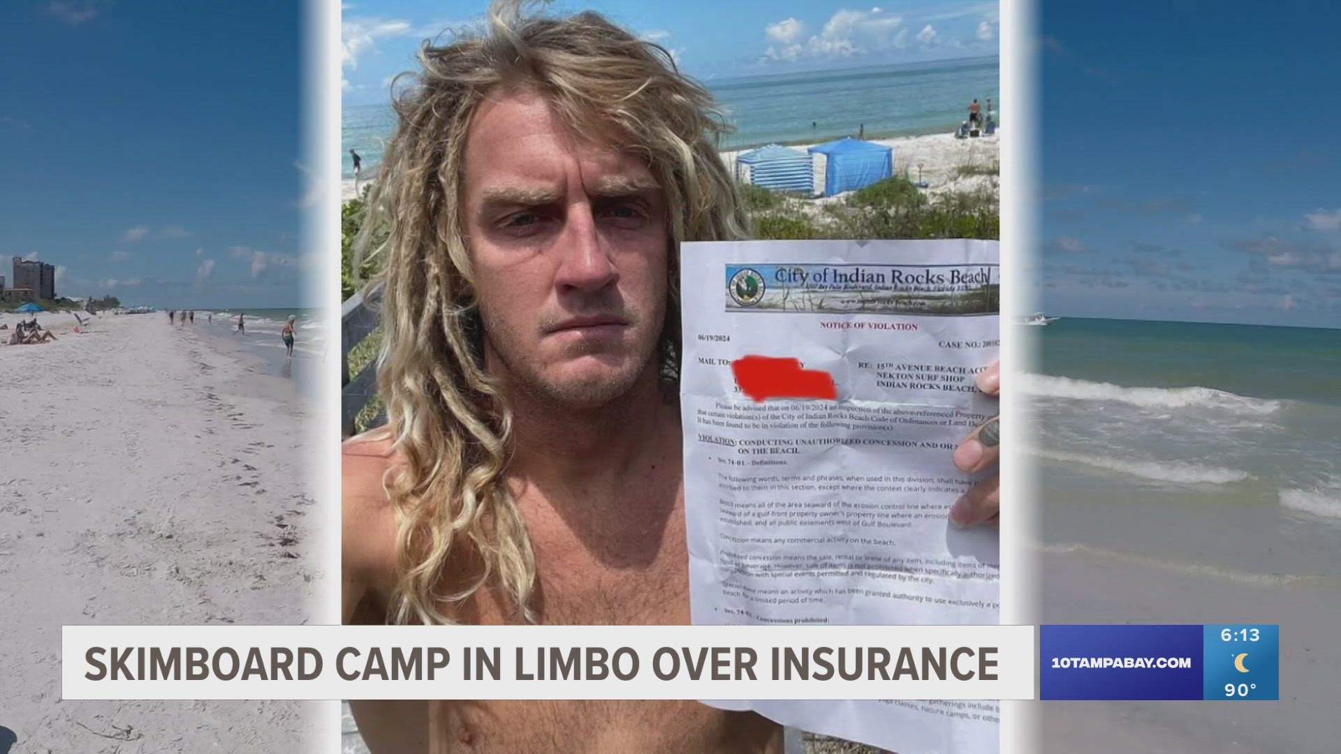 Joogsquad Skim Camp owner Jack Tenney said he's been operating informally, a few hours a few days a week, for 15 years. Now, an insurance requirement could sink him.
