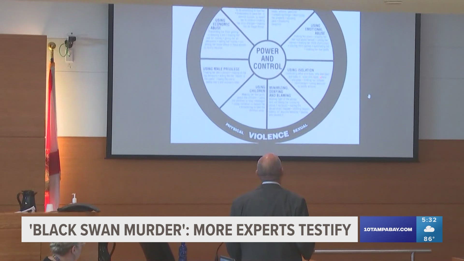 Both experts testified to a cycle of abuse, calling Benefield a victim of domestic violence.