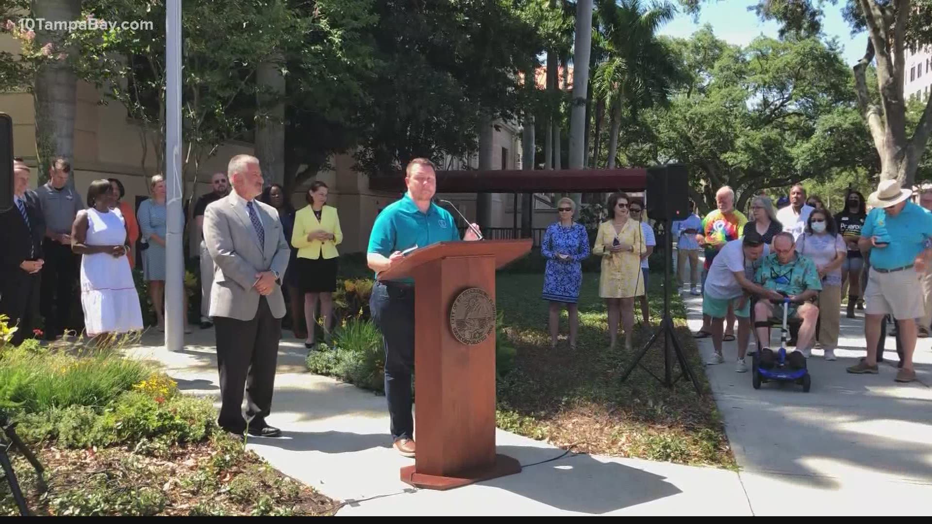 St. Petersburg Mayor Rick Kriseman said Gov. Ron DeSantis intentionally signed the controversial bill on the first day of Pride Month.