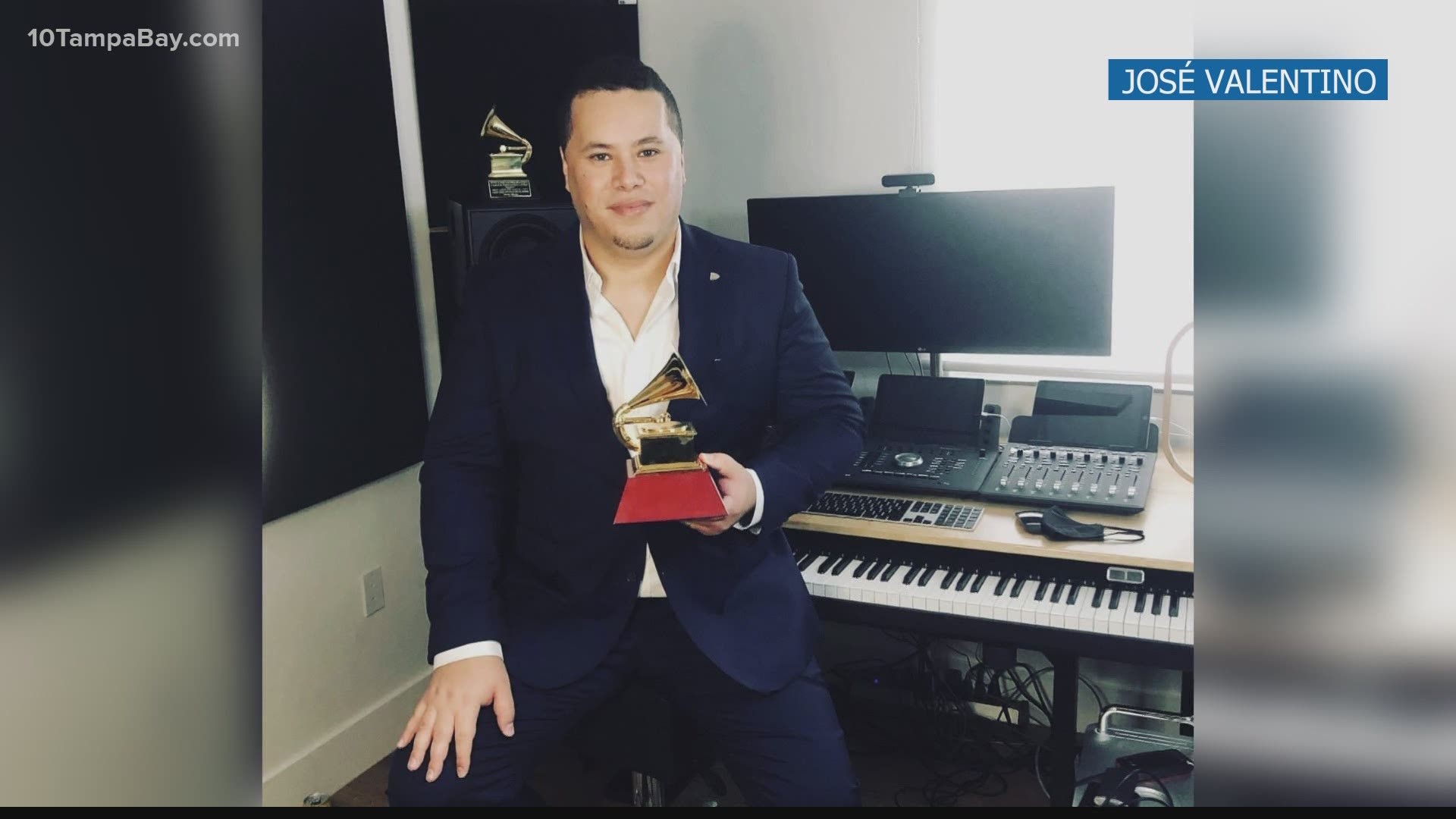 Dr. José Valentino Ruiz won the Latin Grammy with his friend and co-composer Carlos Fernando Lopez for their piece ‘Sacre.’