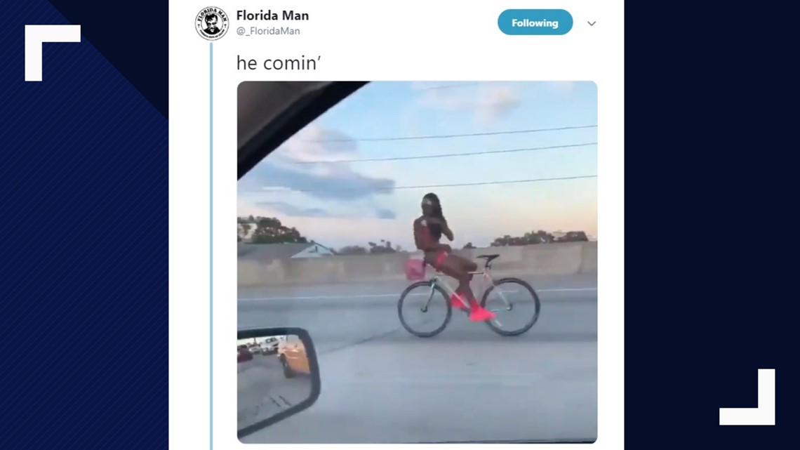 riding a bike backwards