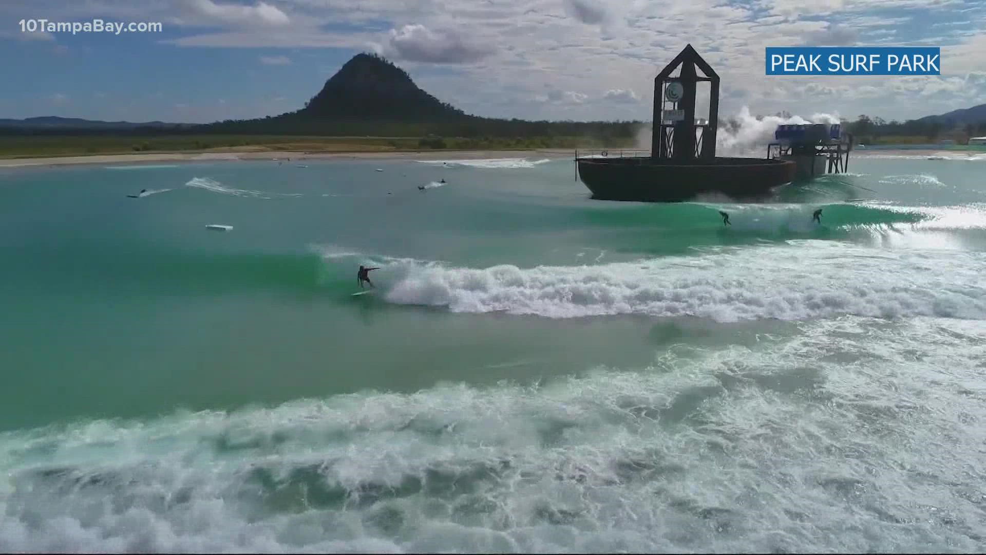 The 30-acre adventure and outdoor surf park will offer experiences for both beginners and experts.