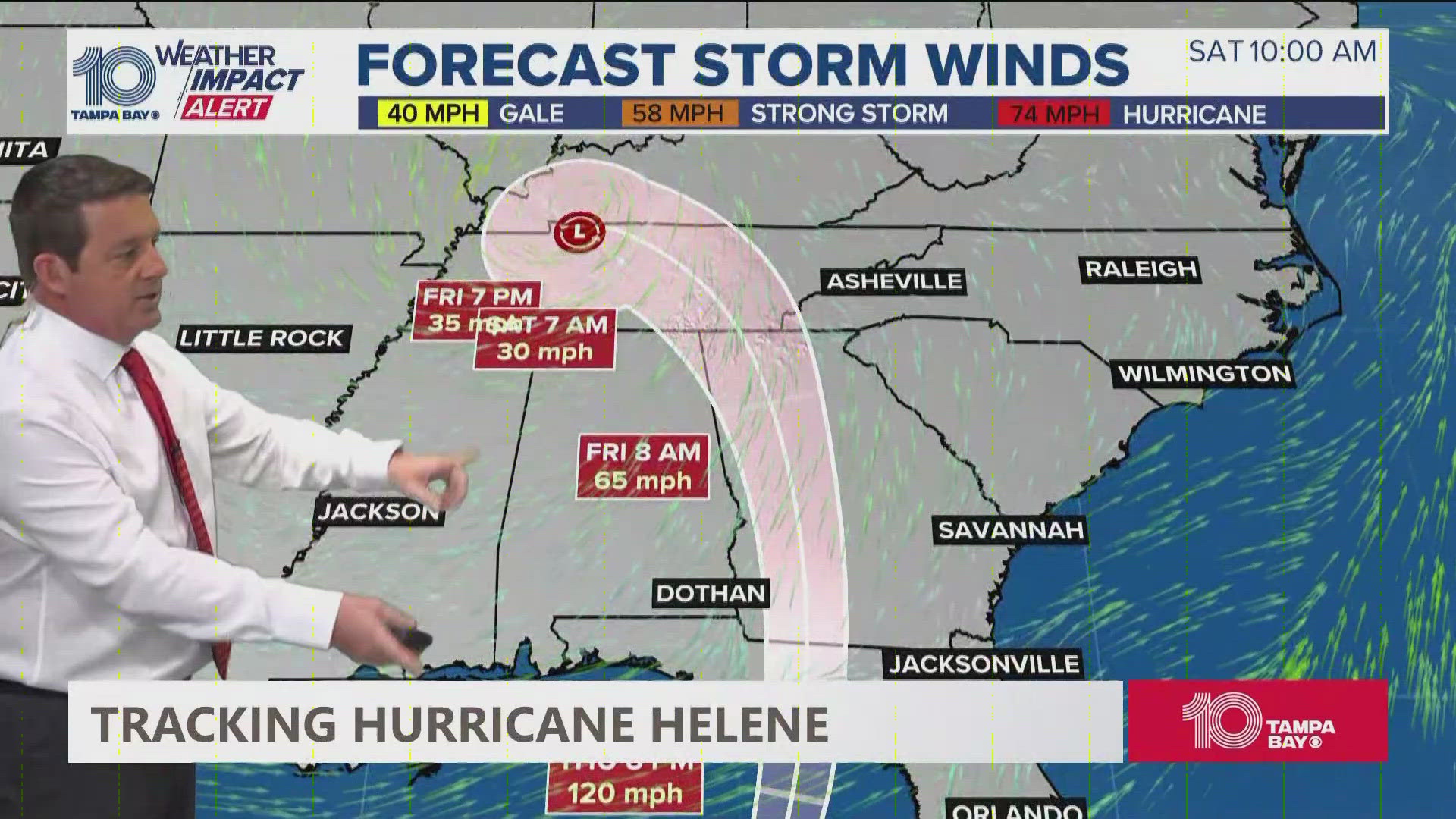 The Tampa Bay region should be prepared for potential severe impacts from Hurricane Helene.