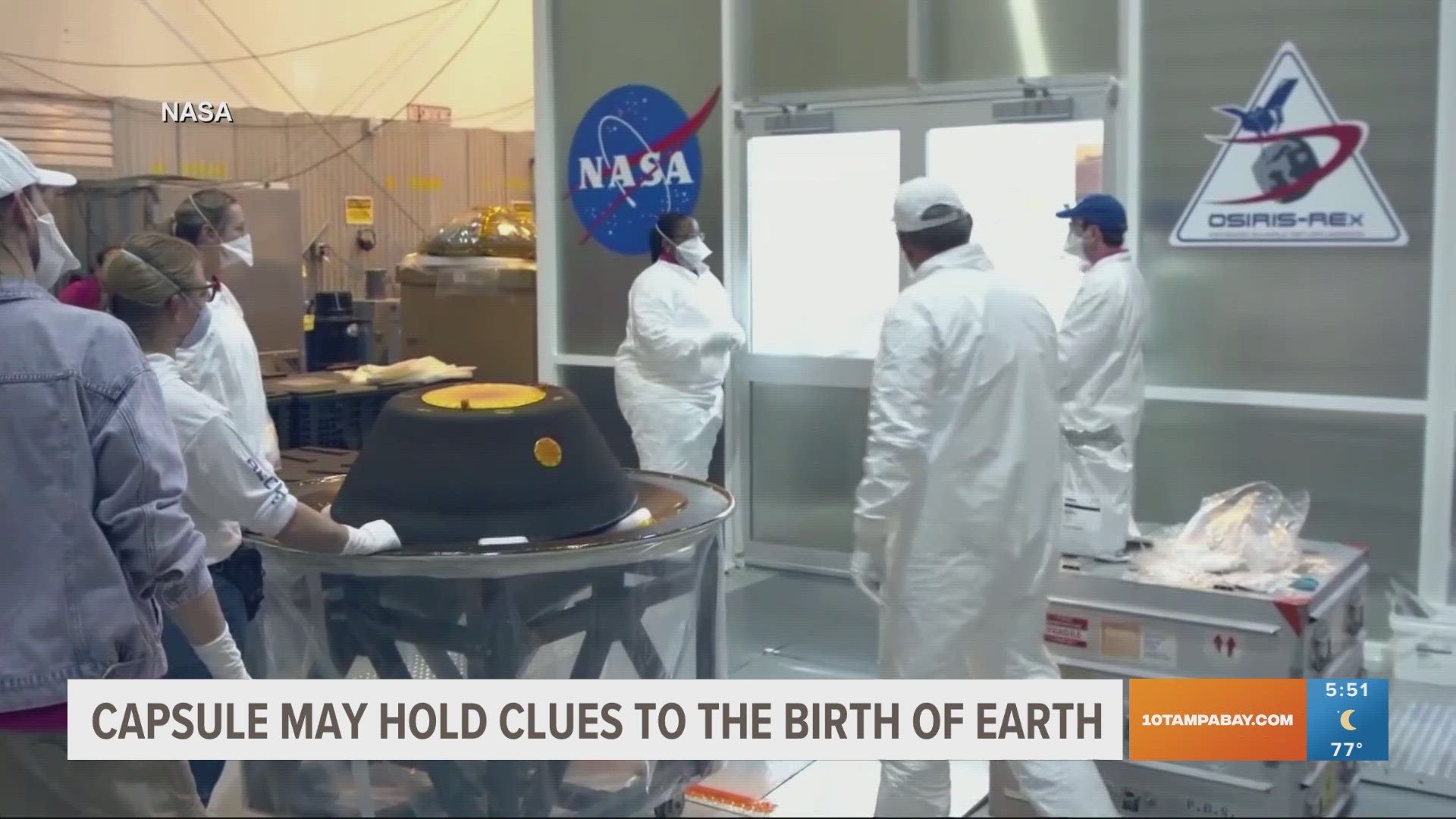 The arrival of the samples mark the end of a 7-year mission to gather samples from an asteroid for clues on the beginning of the solar system.