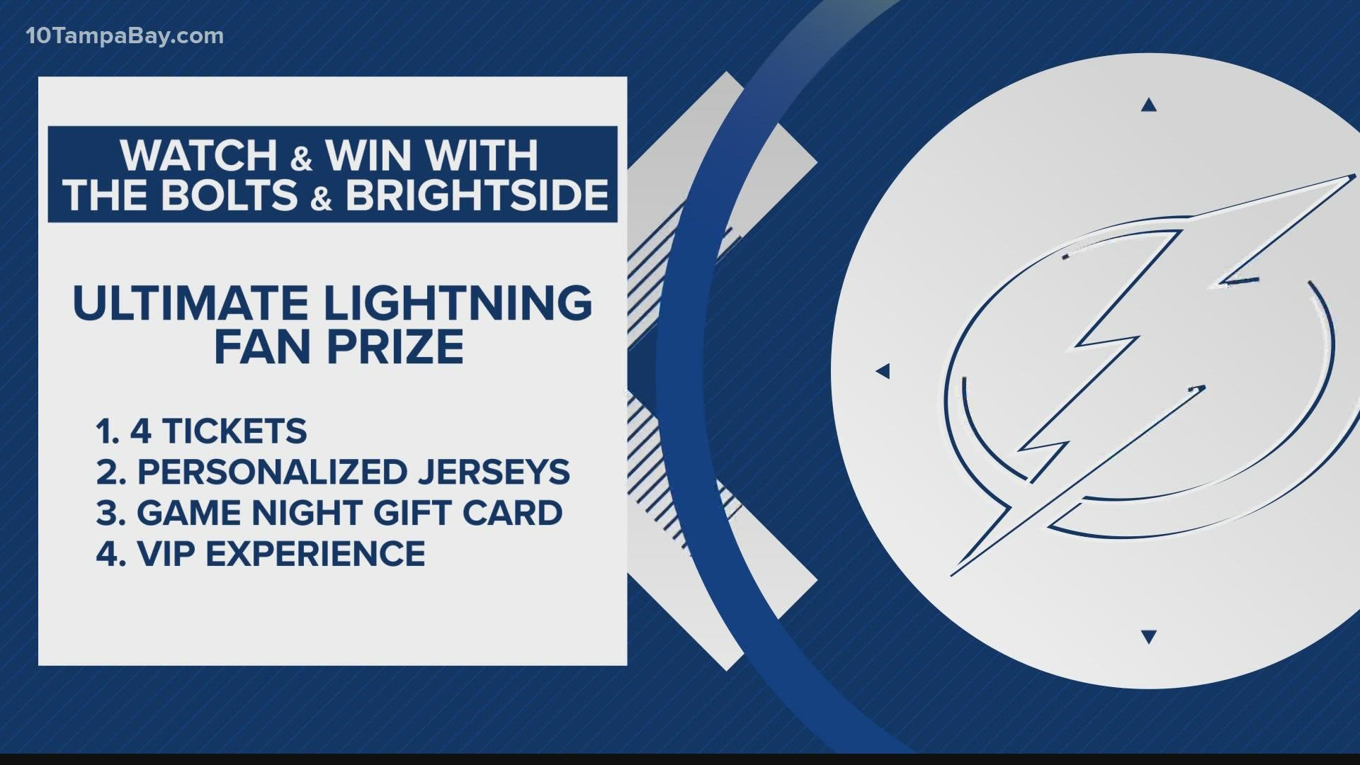 One grand prize winner will get Bolts tickets and more.