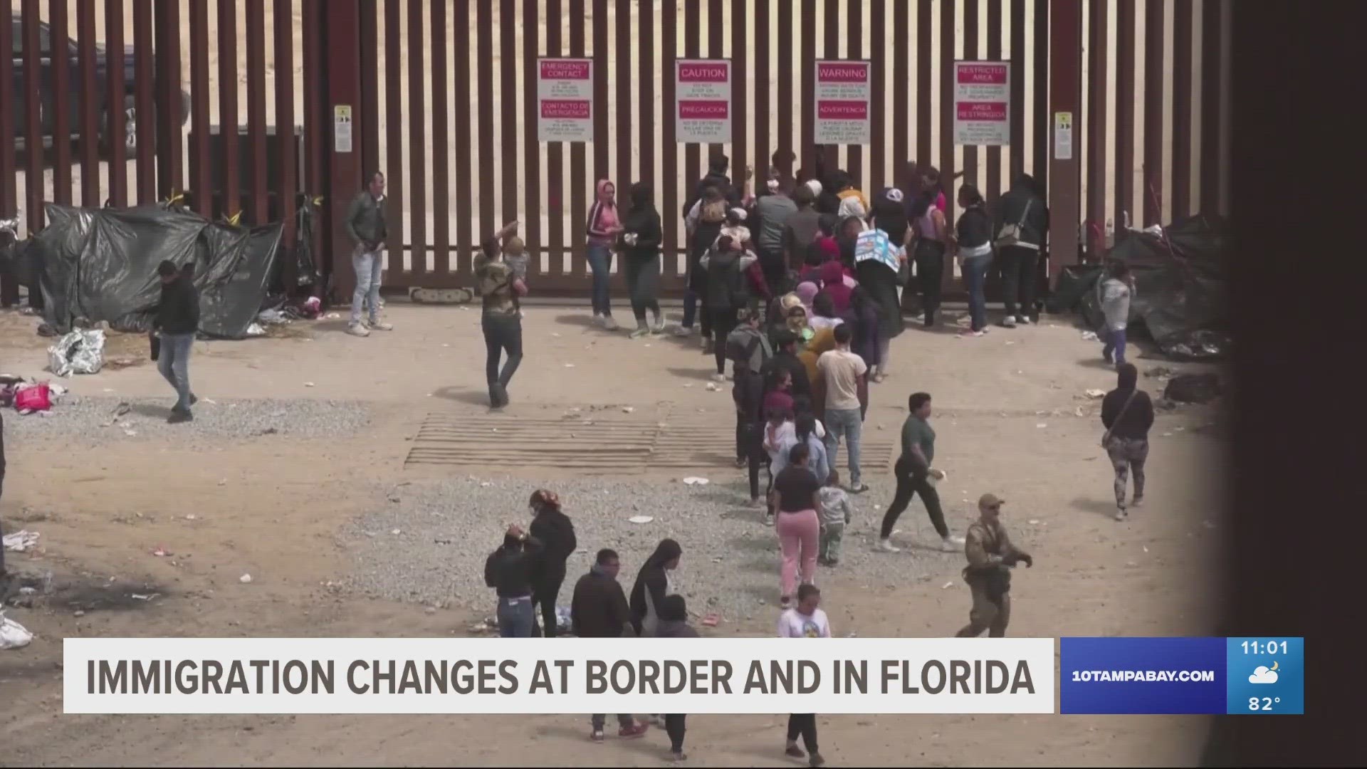 Title 42 is a Coronavirus restriction that allowed the U.S. to quickly expel migrants at the southern border in the name of public health.