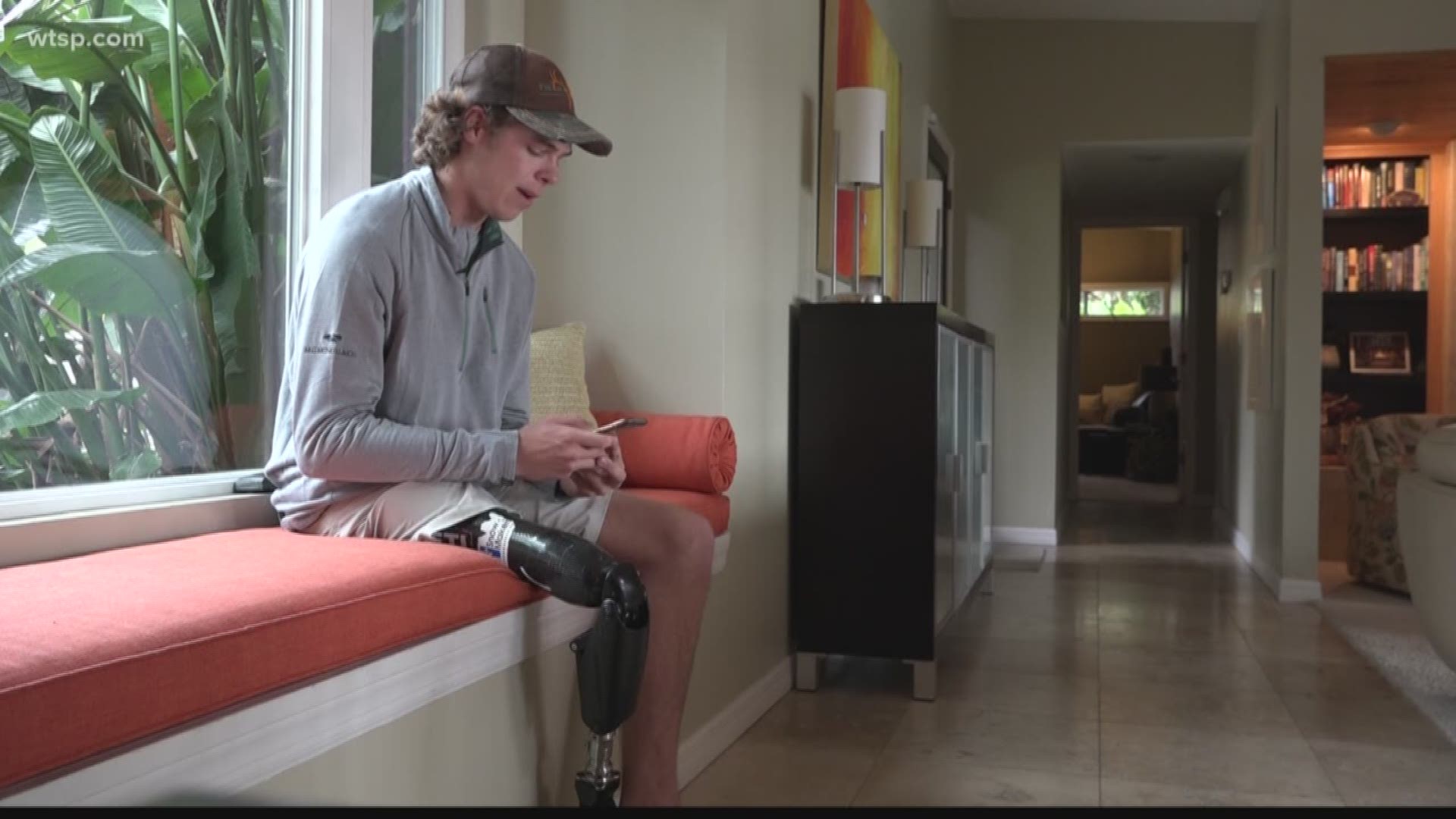 Inspired by a chance meeting, Jake Bainter helps kids adapt to life with a prosthetic limb.