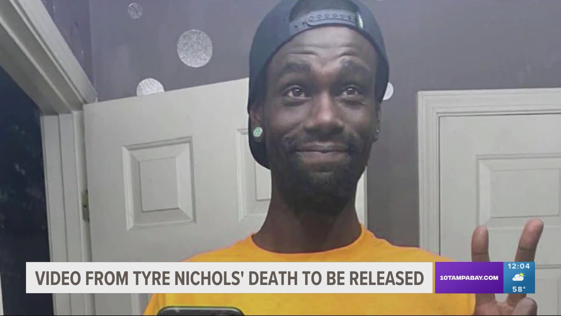 "I didn't see it, but from what I hear, it's going to be horrific," Tyre's mother, Rowvaugh Wells, said.