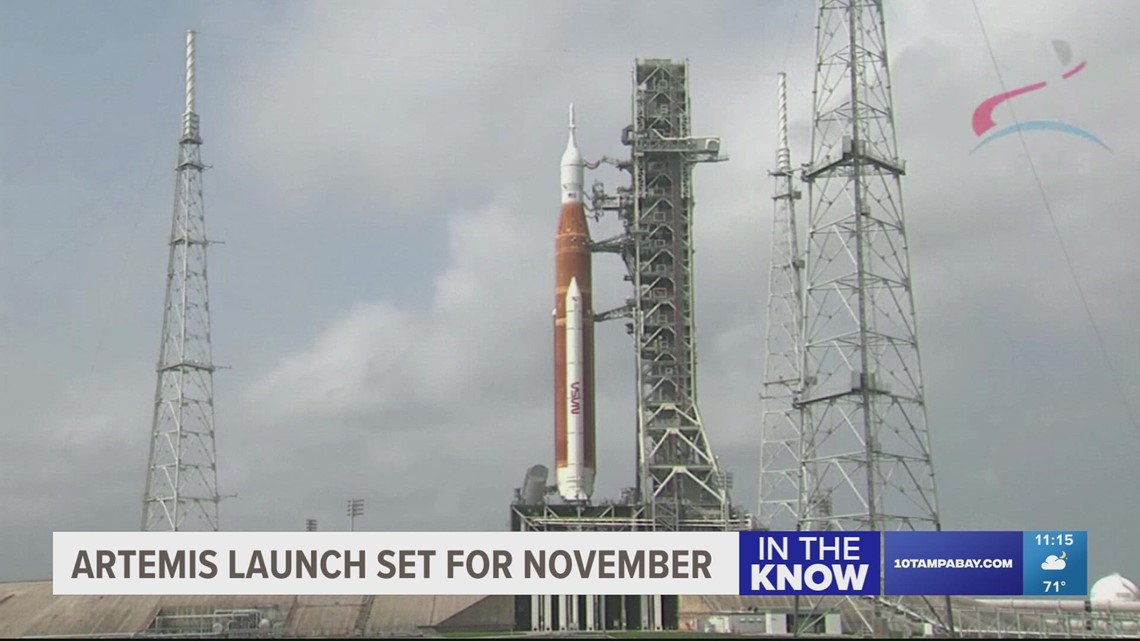 Artemis launch set for November