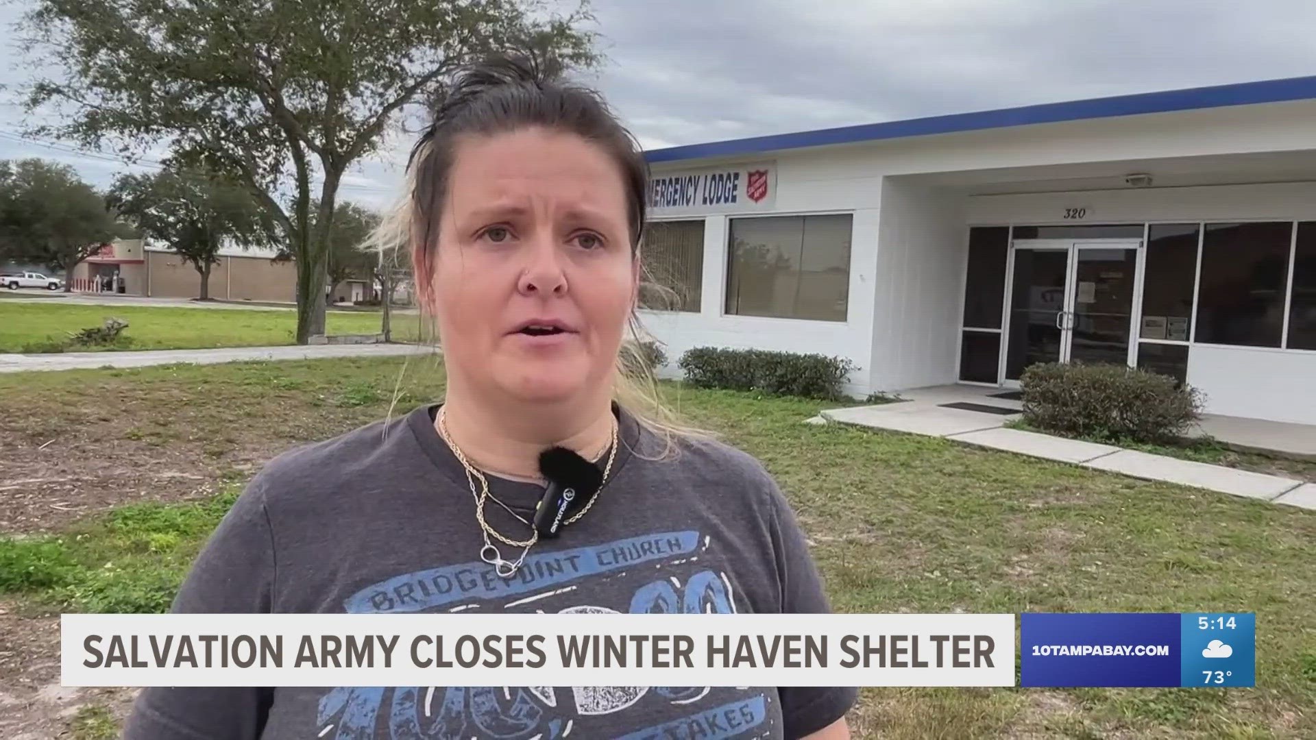 A second shelter still operates in western Polk County.