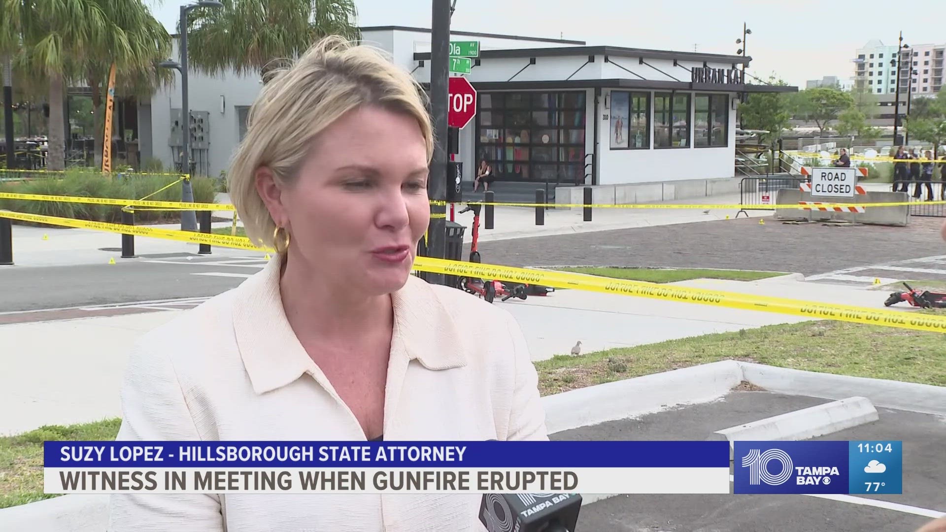 Three people shot were innocent bystanders, according to Tampa Police Chief Lee Bercaw.