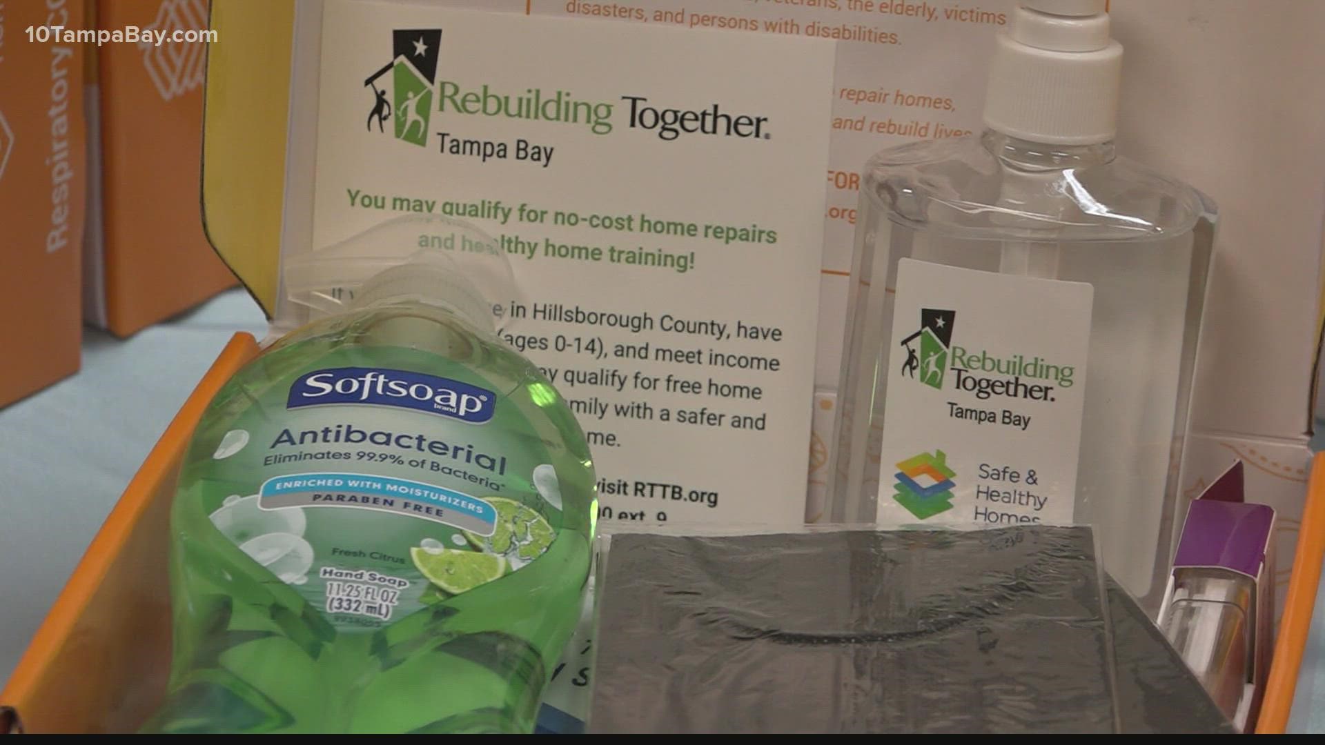 The Children's Board of Hillsborough County and Rebuilding Together Tampa Bay are pushing to keep younger kids safe as the vaccine is tested.