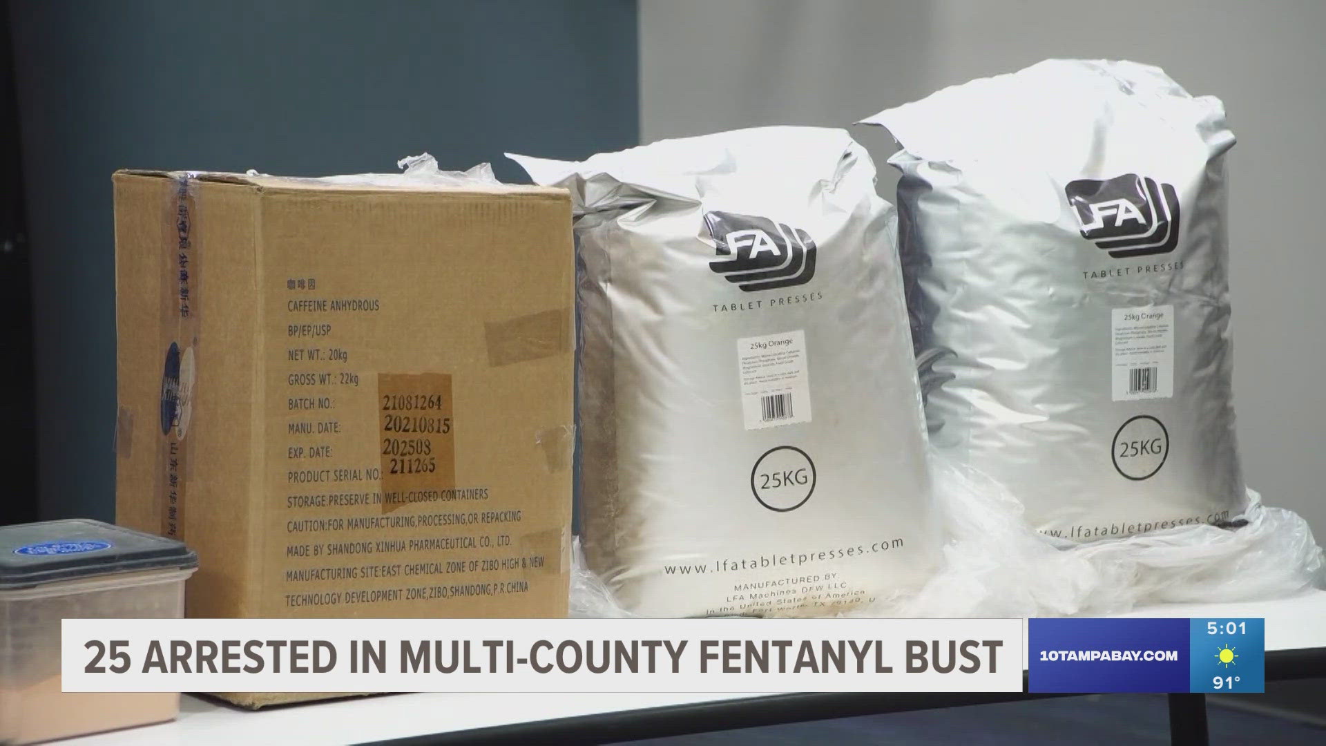 The Florida attorney general said the state is leading the nation in combating fentanyl overdoses.