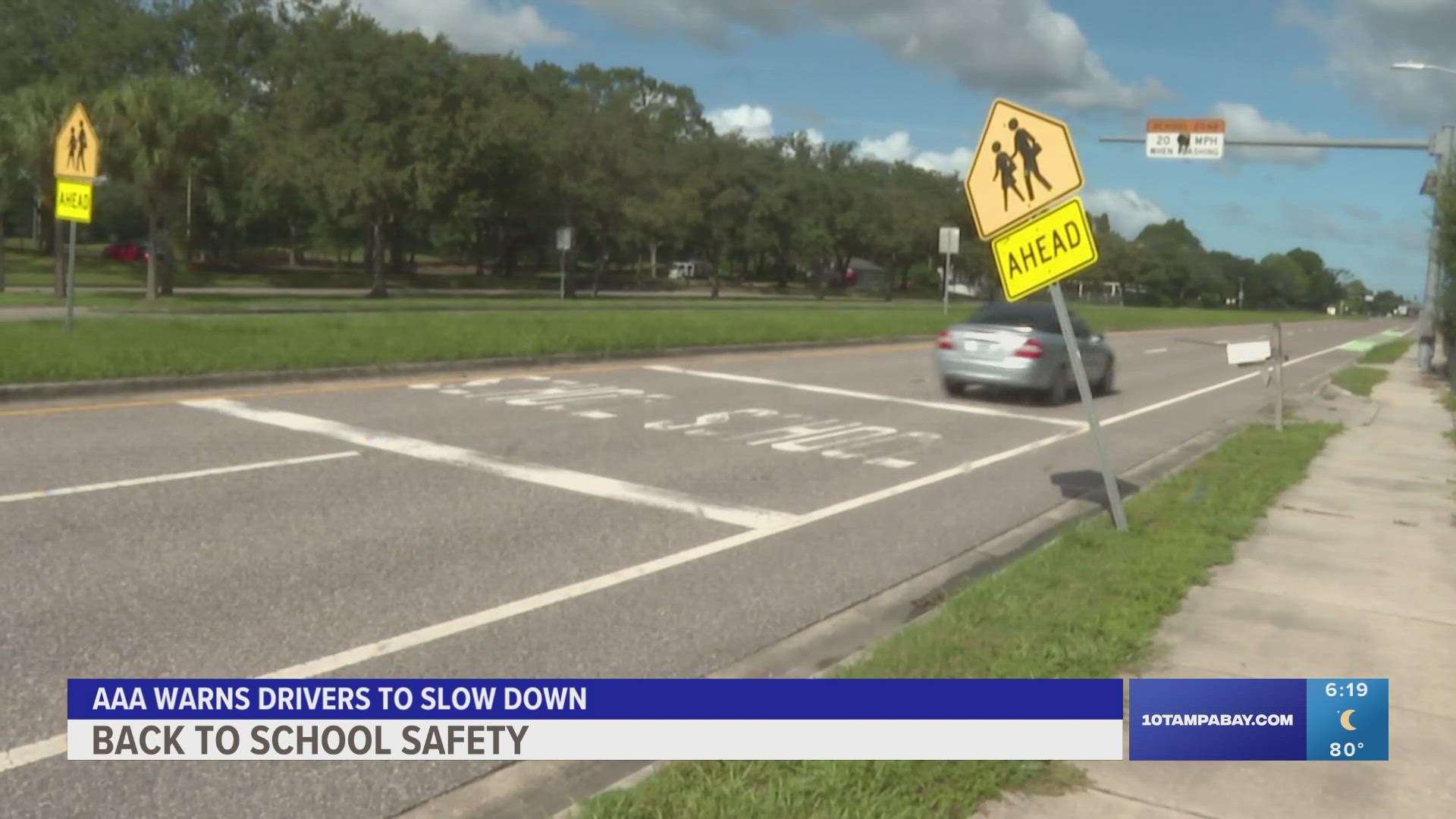 As school starts up again, it's important for drivers to stay off their phones, not speed in a school zone and not pass a stop school bus.