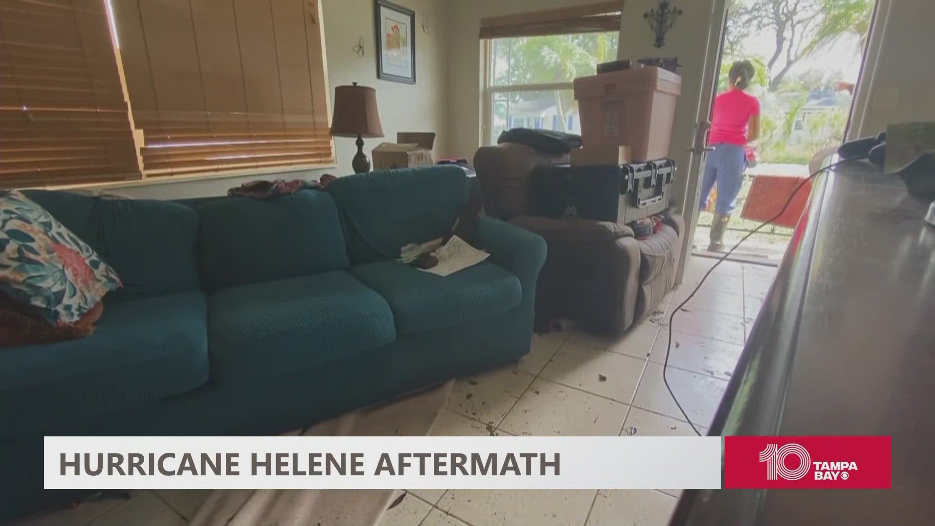 Hurricane Helene has left behind historic storm surge to coastal and low-lying areas across Pinellas County, leading to widespread flooding.