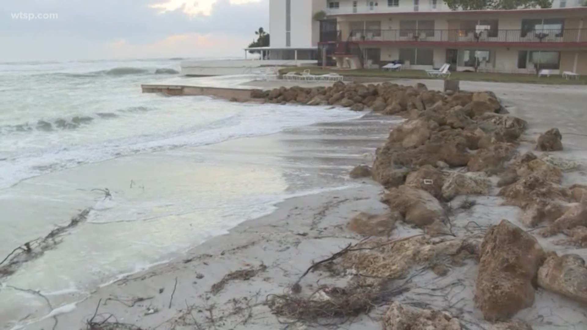 Critically eroded South Lido Key loses more sand due to high winds and