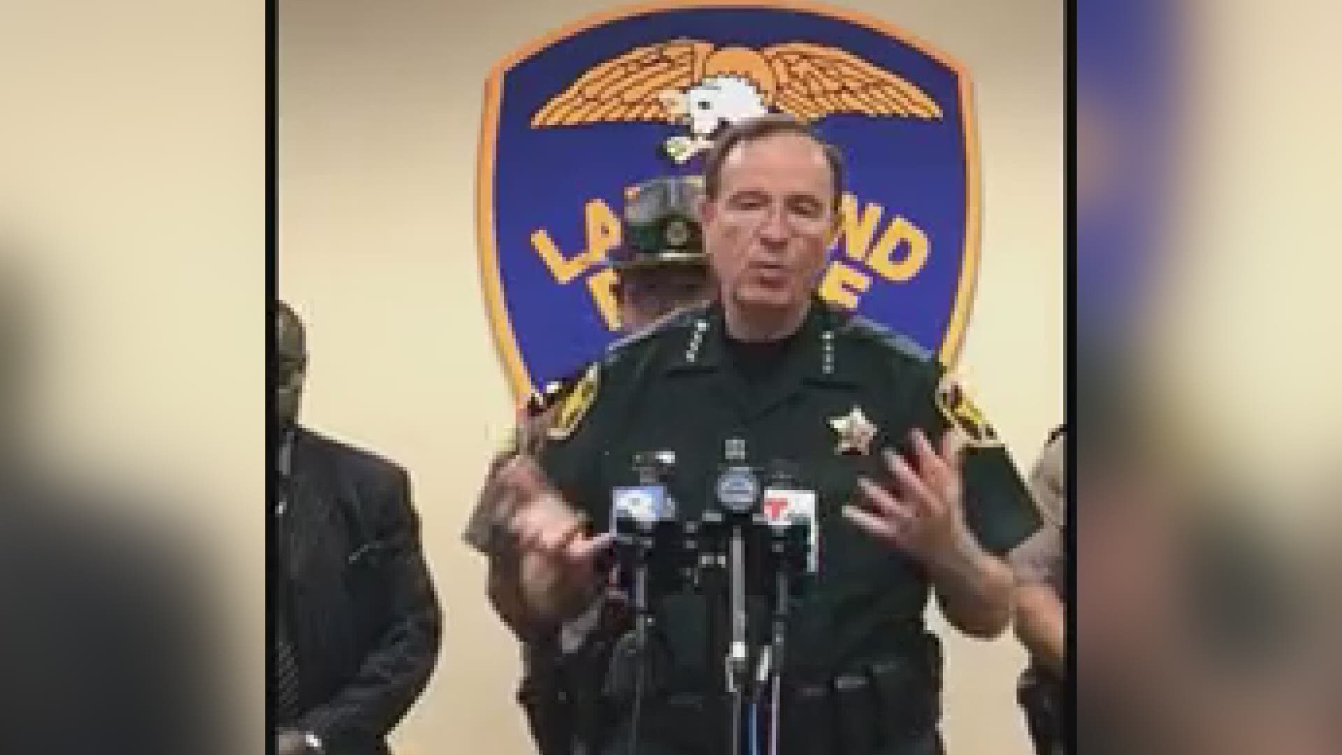 Sheriff Grady Judd had a strong message for rioters and looters Monday: don't come to Polk County.